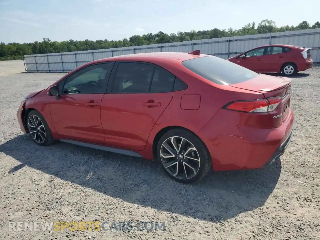 2 Photograph of a damaged car JTDP4MCE0MJ069448 TOYOTA COROLLA 2021