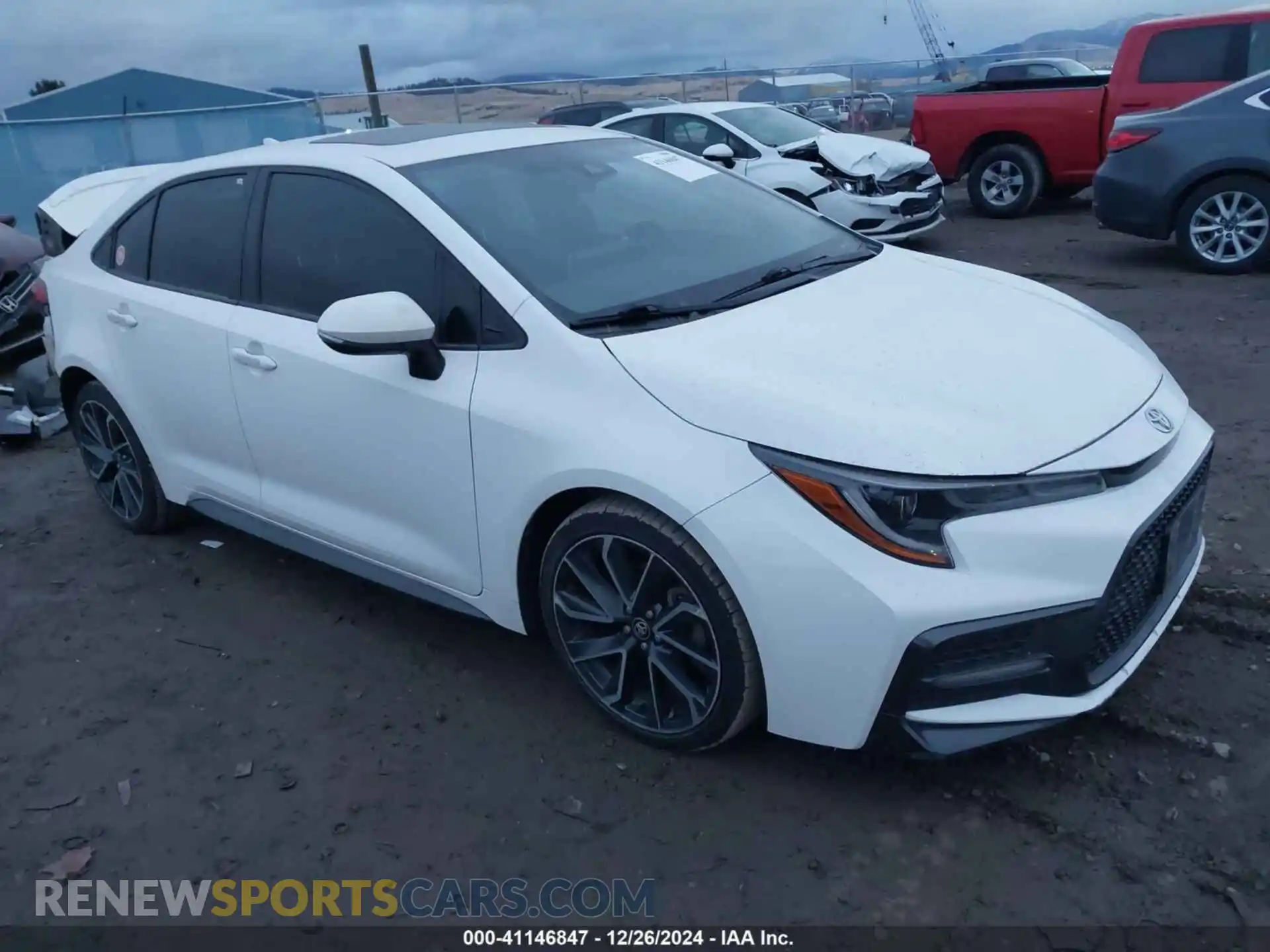 1 Фотография поврежденного автомобиля JTDP4MCE1MJ054246 TOYOTA COROLLA 2021