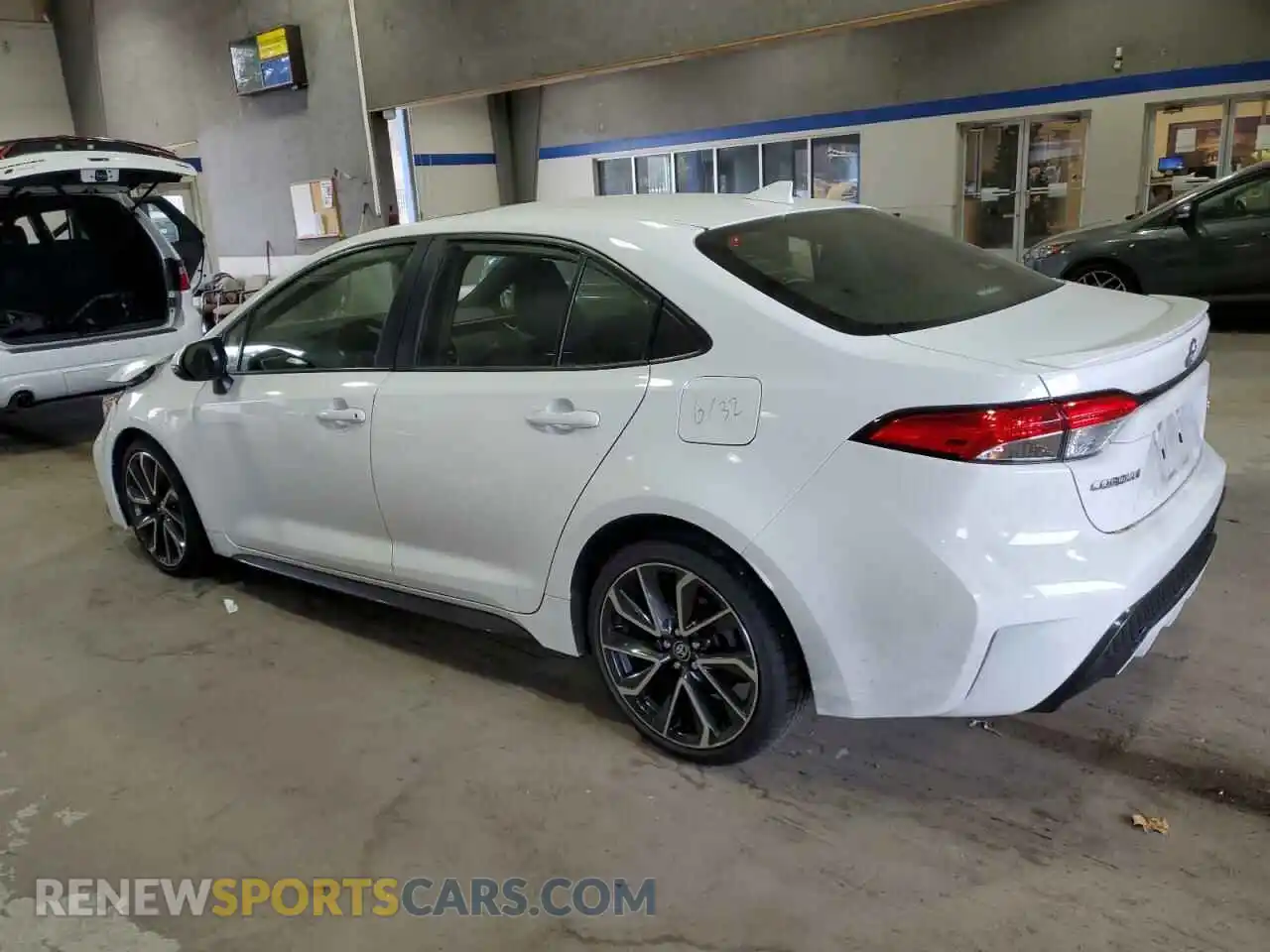 2 Photograph of a damaged car JTDP4MCE1MJ054599 TOYOTA COROLLA 2021