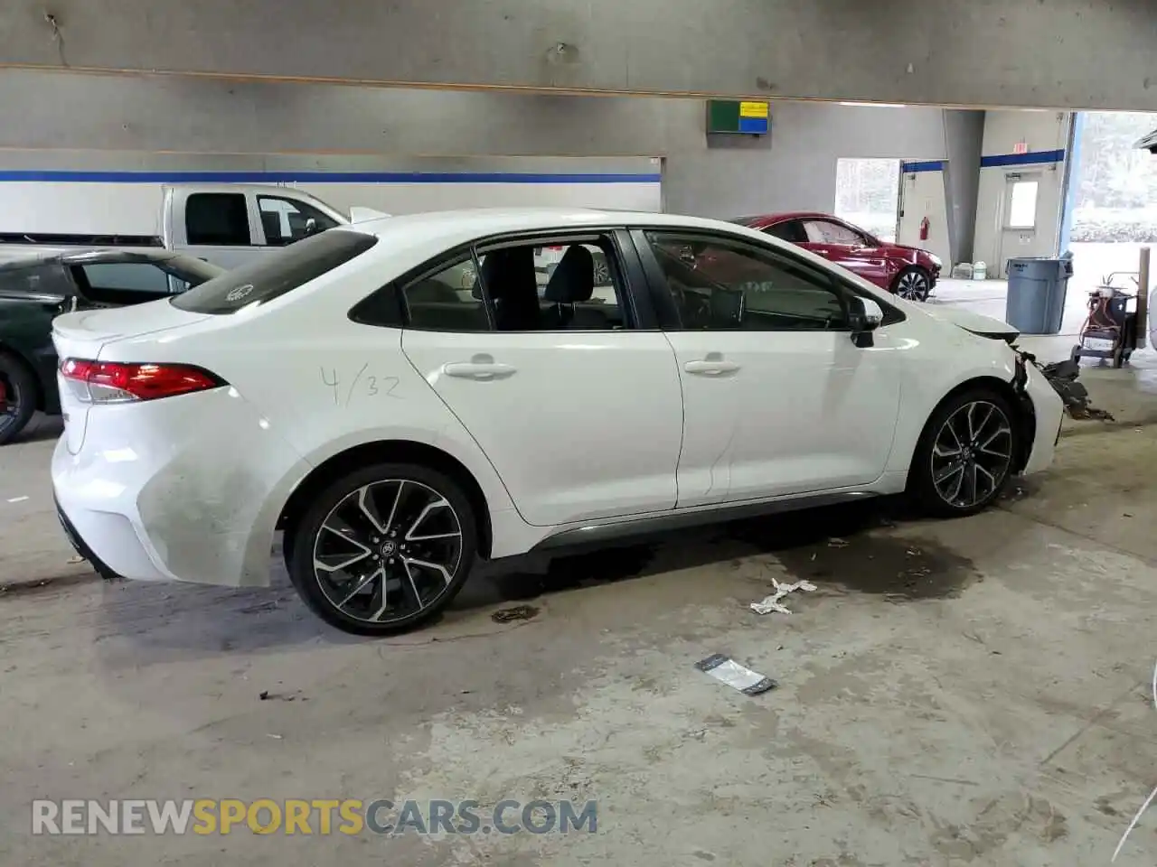 3 Photograph of a damaged car JTDP4MCE1MJ054599 TOYOTA COROLLA 2021