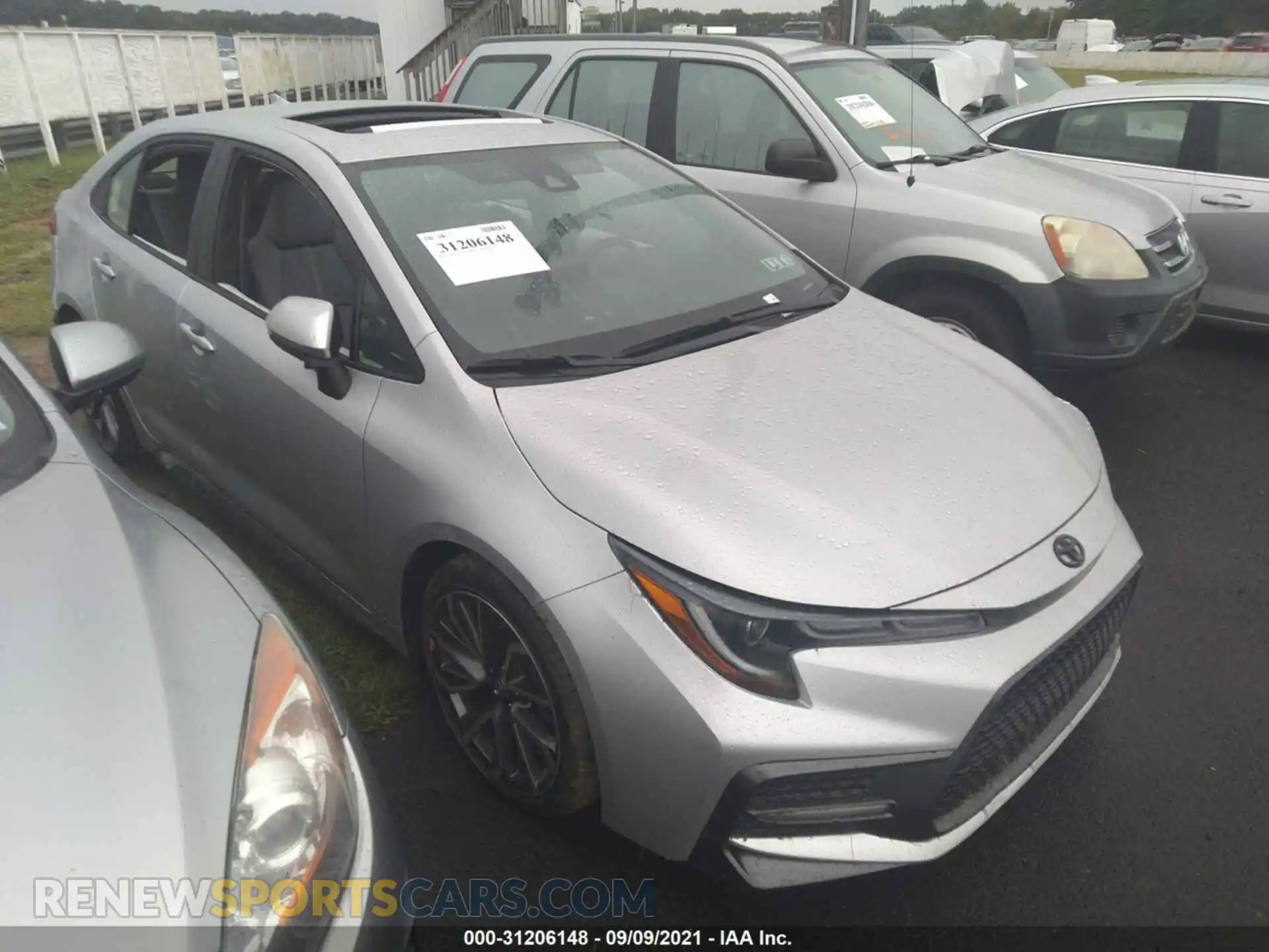 1 fotografías del automóvil dañado JTDP4MCE1MJ067403 TOYOTA COROLLA 2021