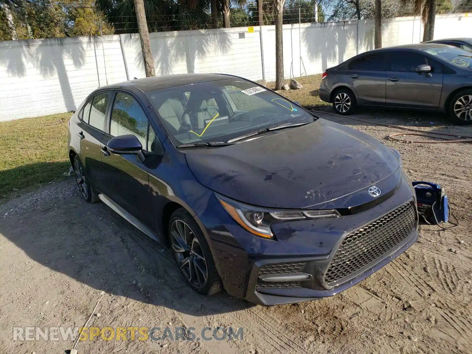 1 Photograph of a damaged car JTDP4MCE1MJ068471 TOYOTA COROLLA 2021