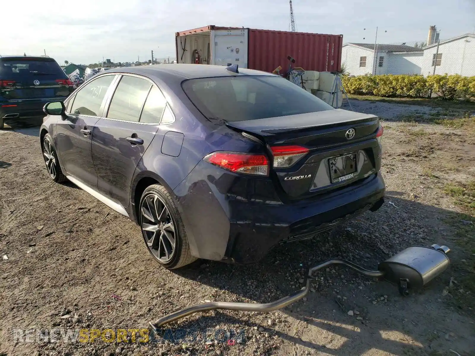 3 Photograph of a damaged car JTDP4MCE1MJ068471 TOYOTA COROLLA 2021