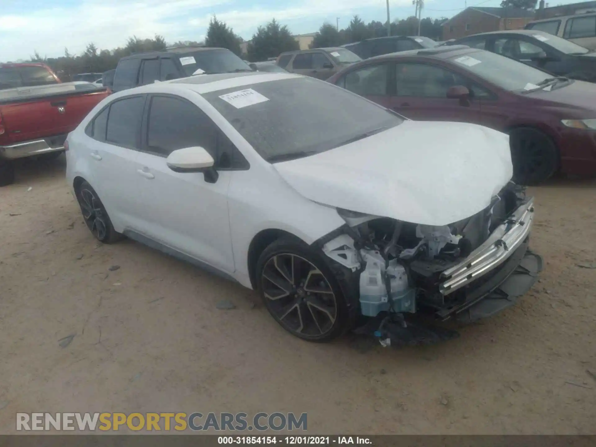 1 Photograph of a damaged car JTDP4MCE1MJ071015 TOYOTA COROLLA 2021