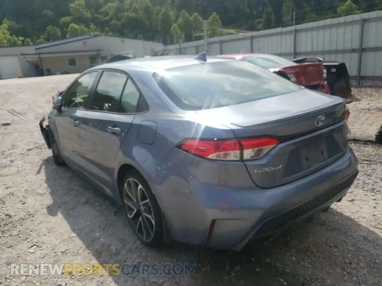 3 Photograph of a damaged car JTDP4MCE1MJ071287 TOYOTA COROLLA 2021