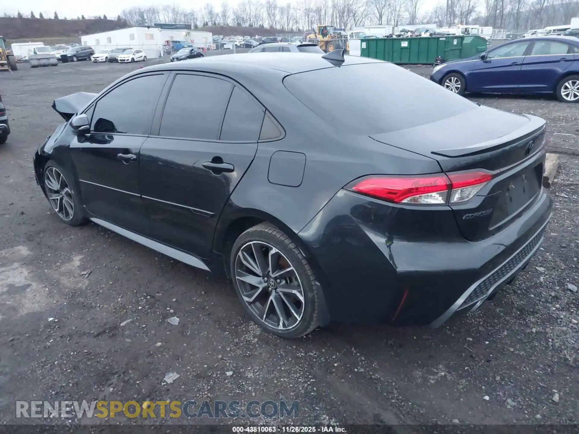3 Фотография поврежденного автомобиля JTDP4MCE2MJ070097 TOYOTA COROLLA 2021