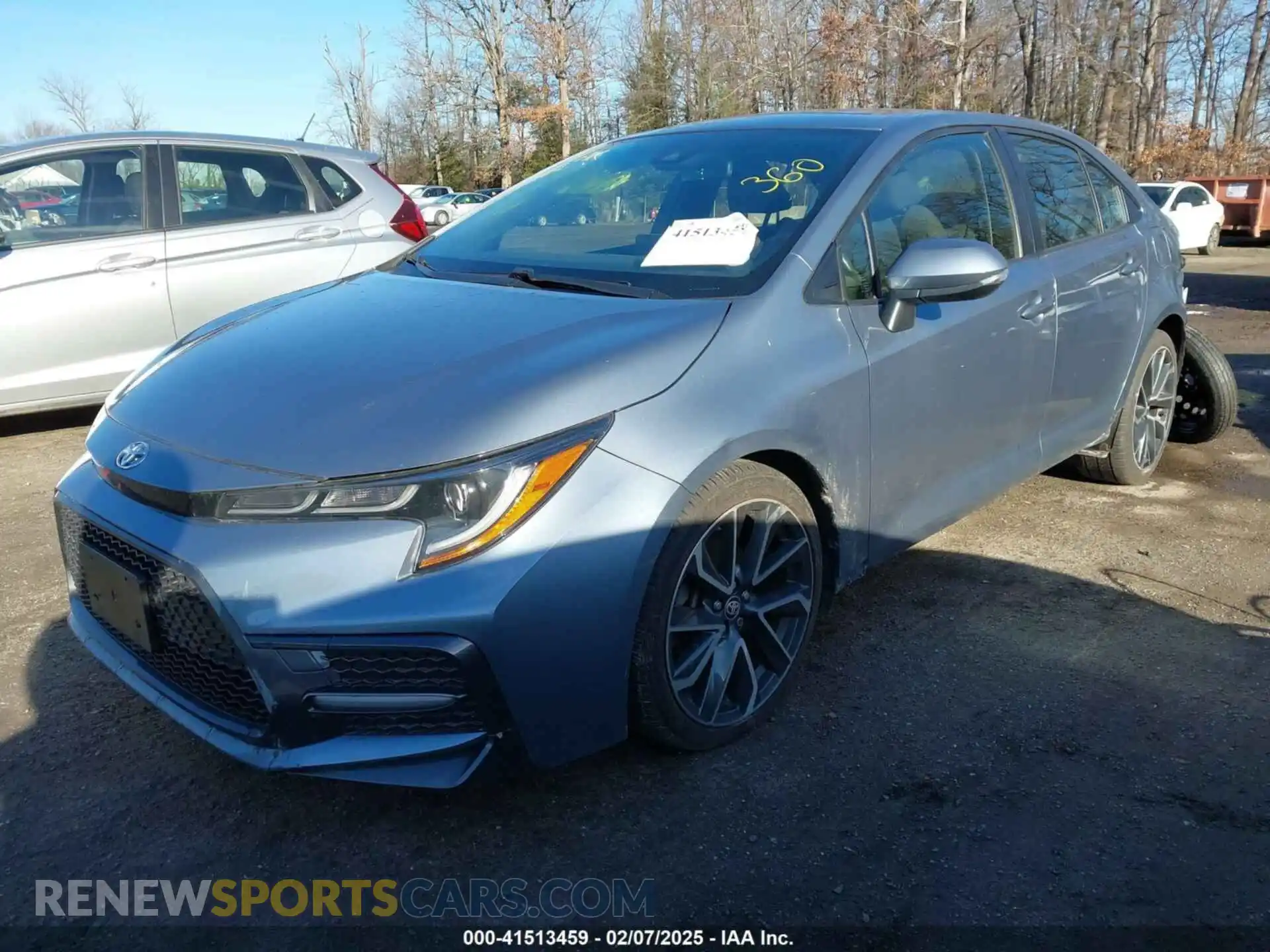2 Photograph of a damaged car JTDP4MCE3MJ054037 TOYOTA COROLLA 2021