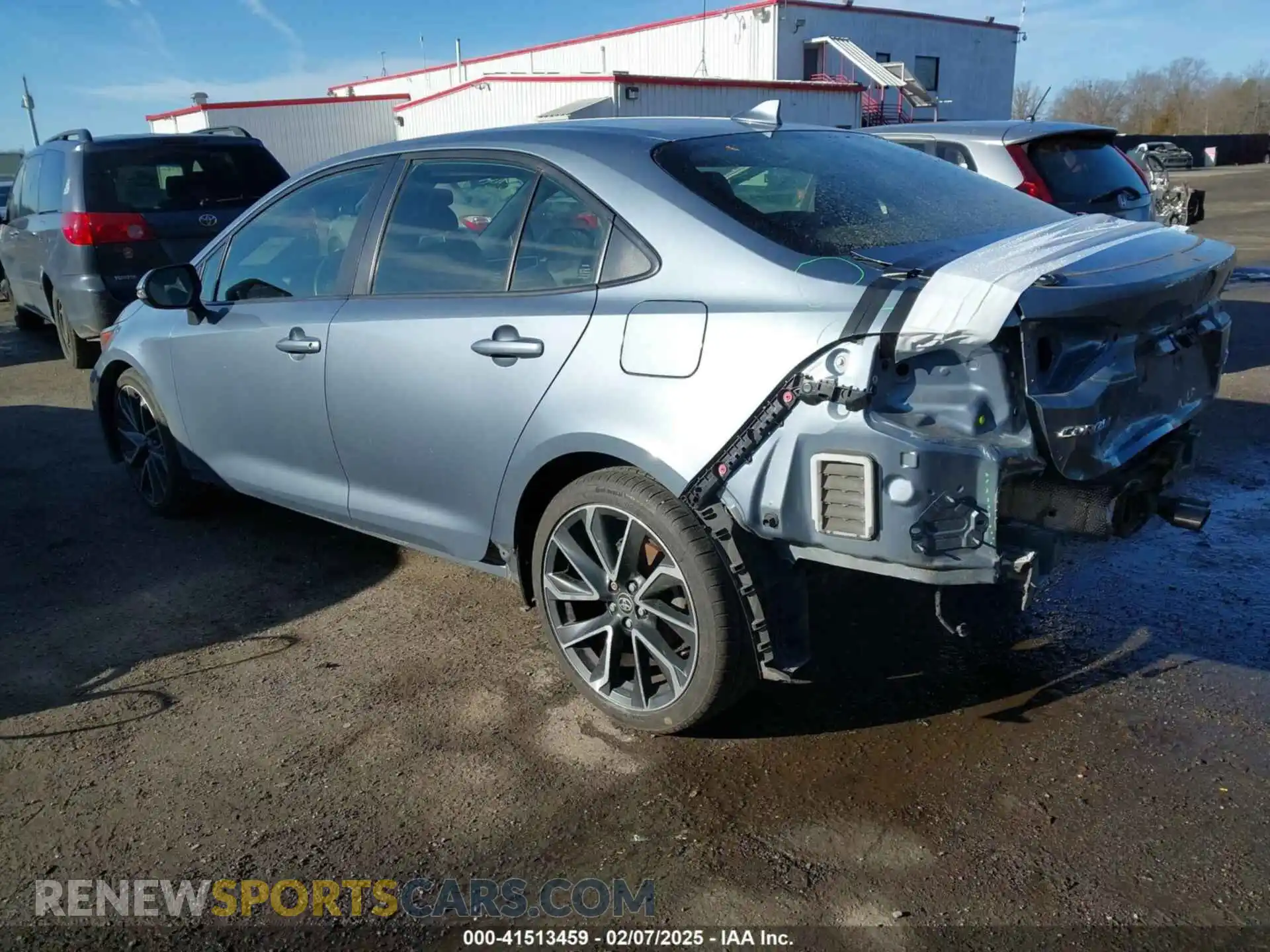 3 Photograph of a damaged car JTDP4MCE3MJ054037 TOYOTA COROLLA 2021
