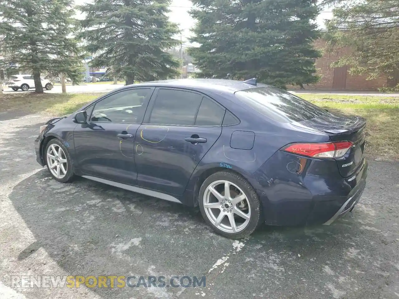 2 Photograph of a damaged car JTDP4MCE3MJ056791 TOYOTA COROLLA 2021