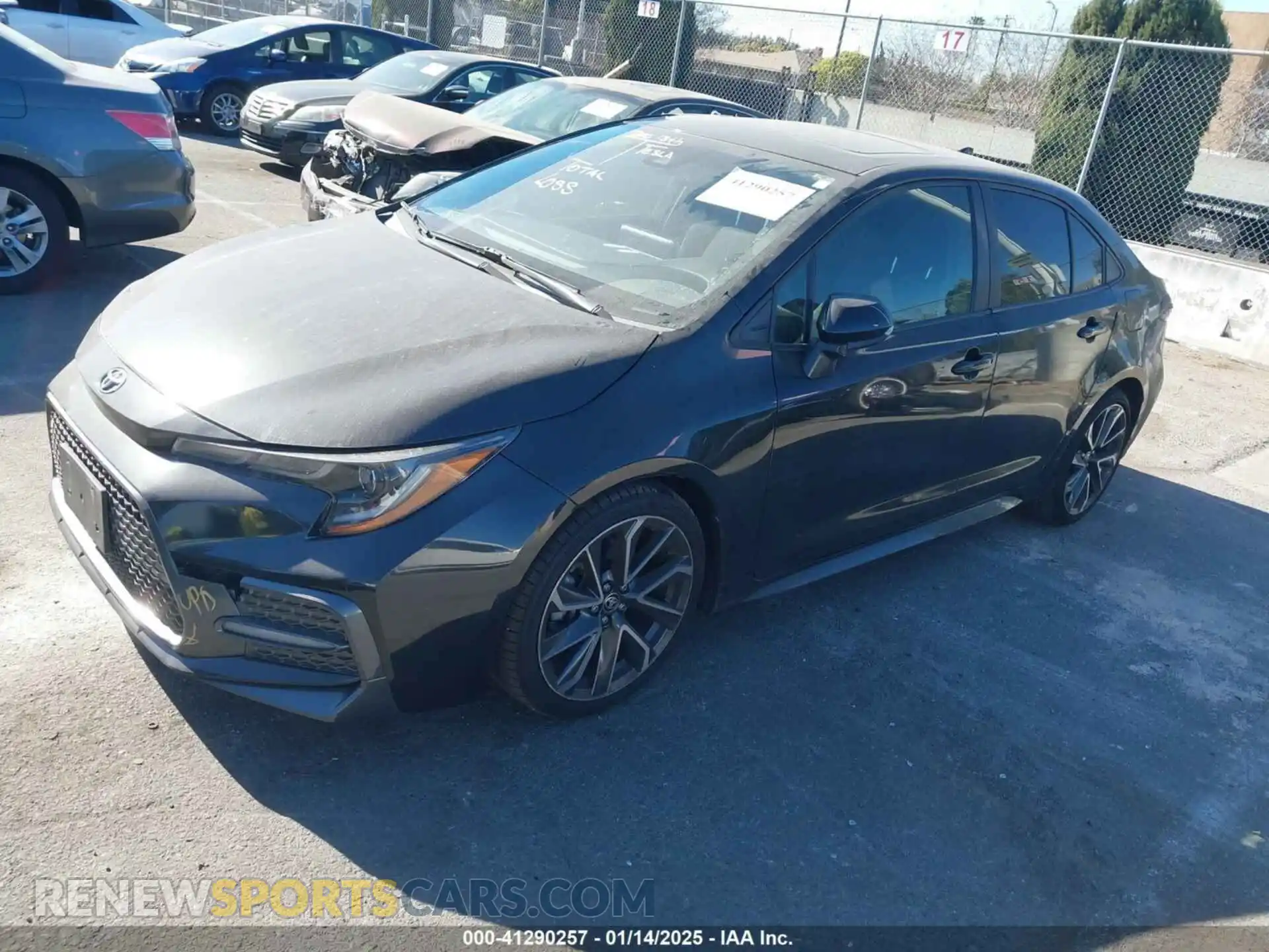 2 Photograph of a damaged car JTDP4MCE3MJ058556 TOYOTA COROLLA 2021