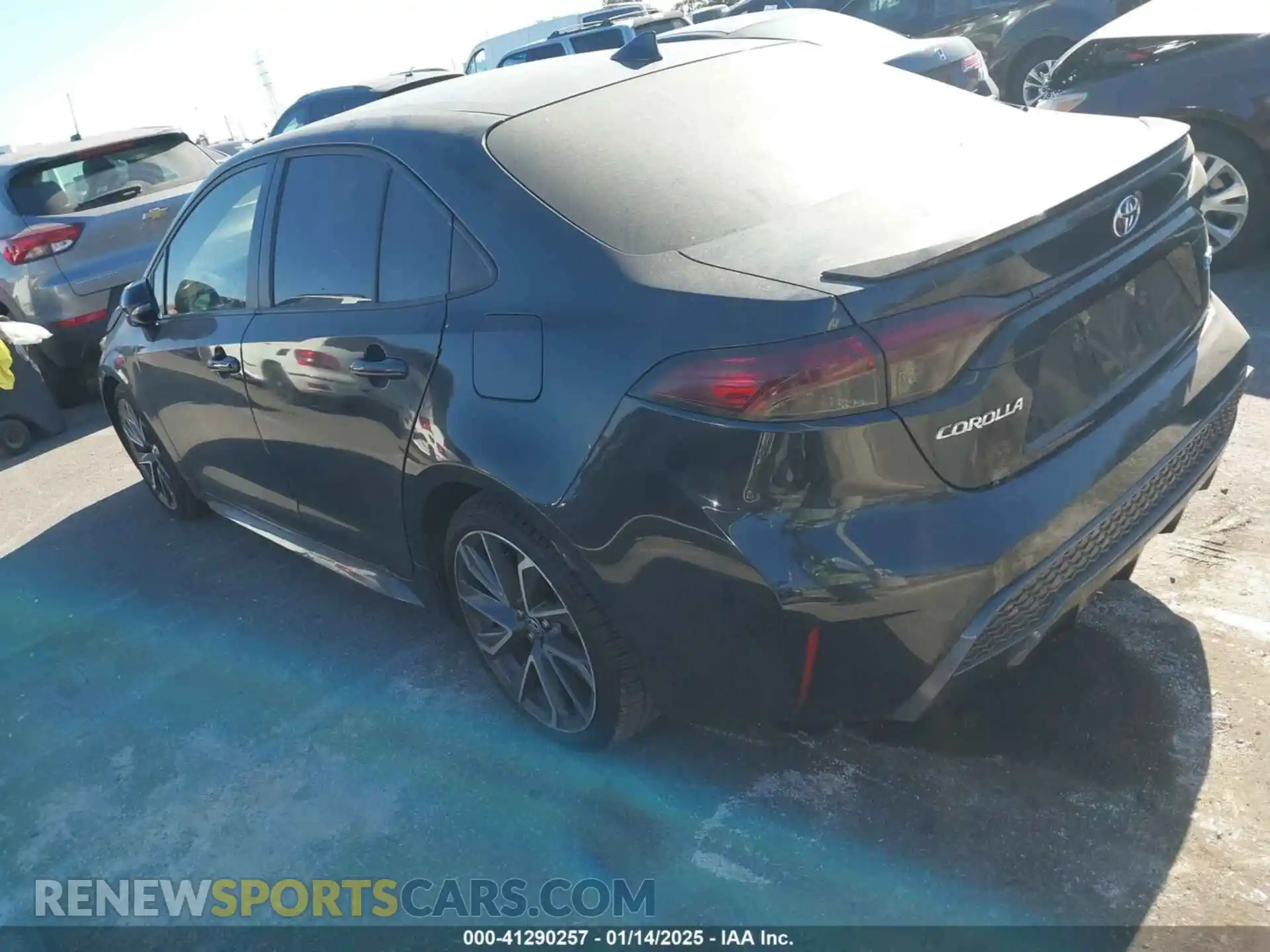 3 Photograph of a damaged car JTDP4MCE3MJ058556 TOYOTA COROLLA 2021
