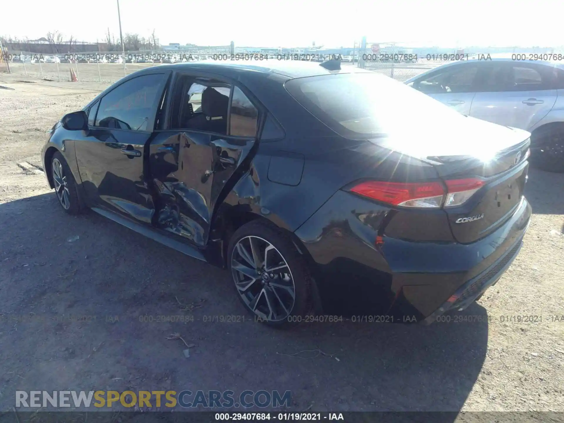 3 Photograph of a damaged car JTDP4MCE3MJ059299 TOYOTA COROLLA 2021