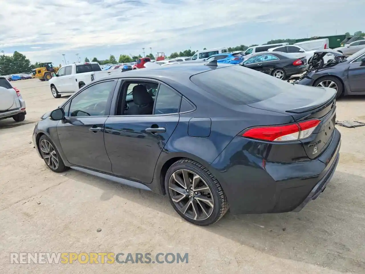 2 Фотография поврежденного автомобиля JTDP4MCE4MJ053270 TOYOTA COROLLA 2021