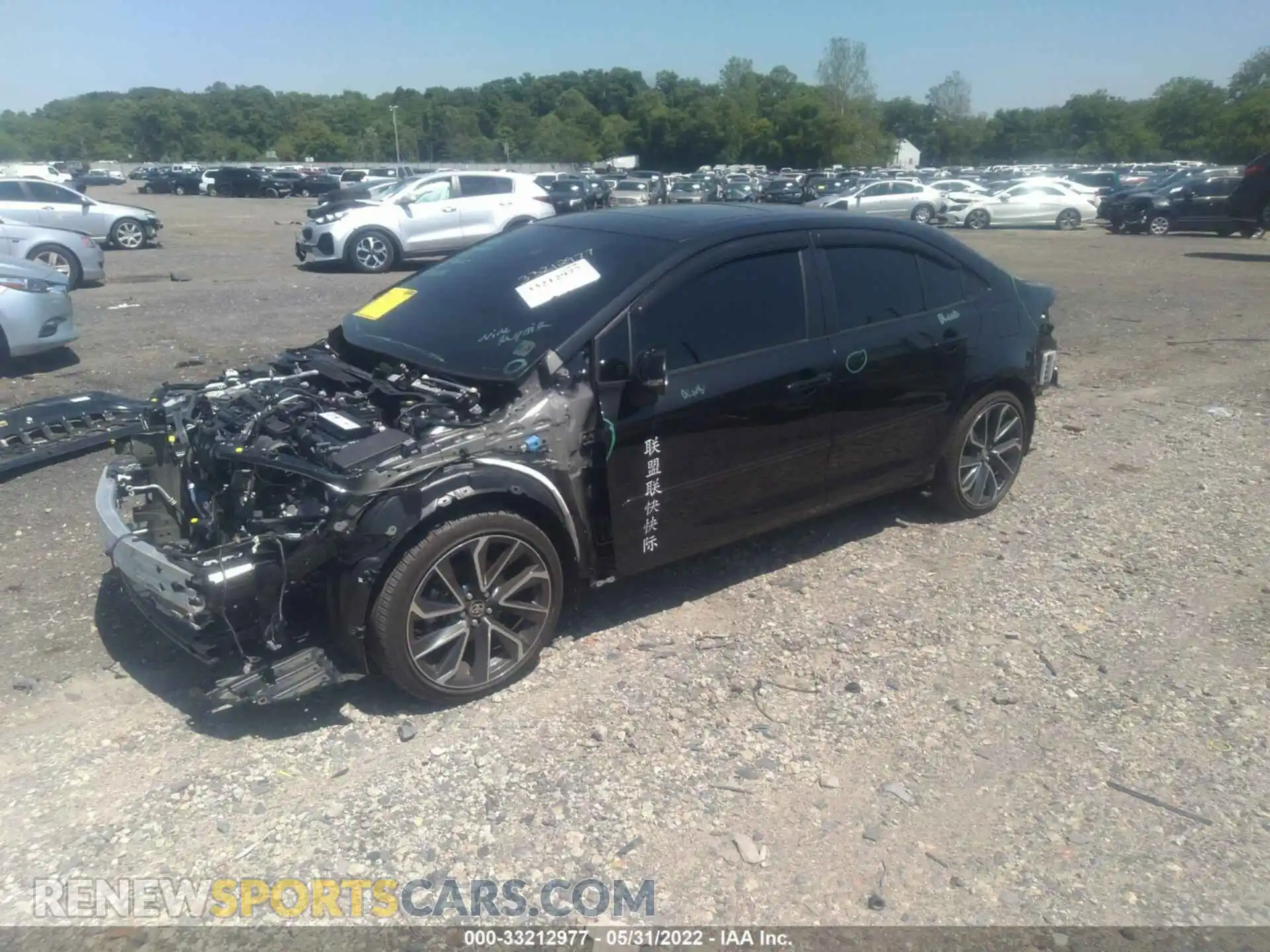 2 Photograph of a damaged car JTDP4MCE4MJ058288 TOYOTA COROLLA 2021