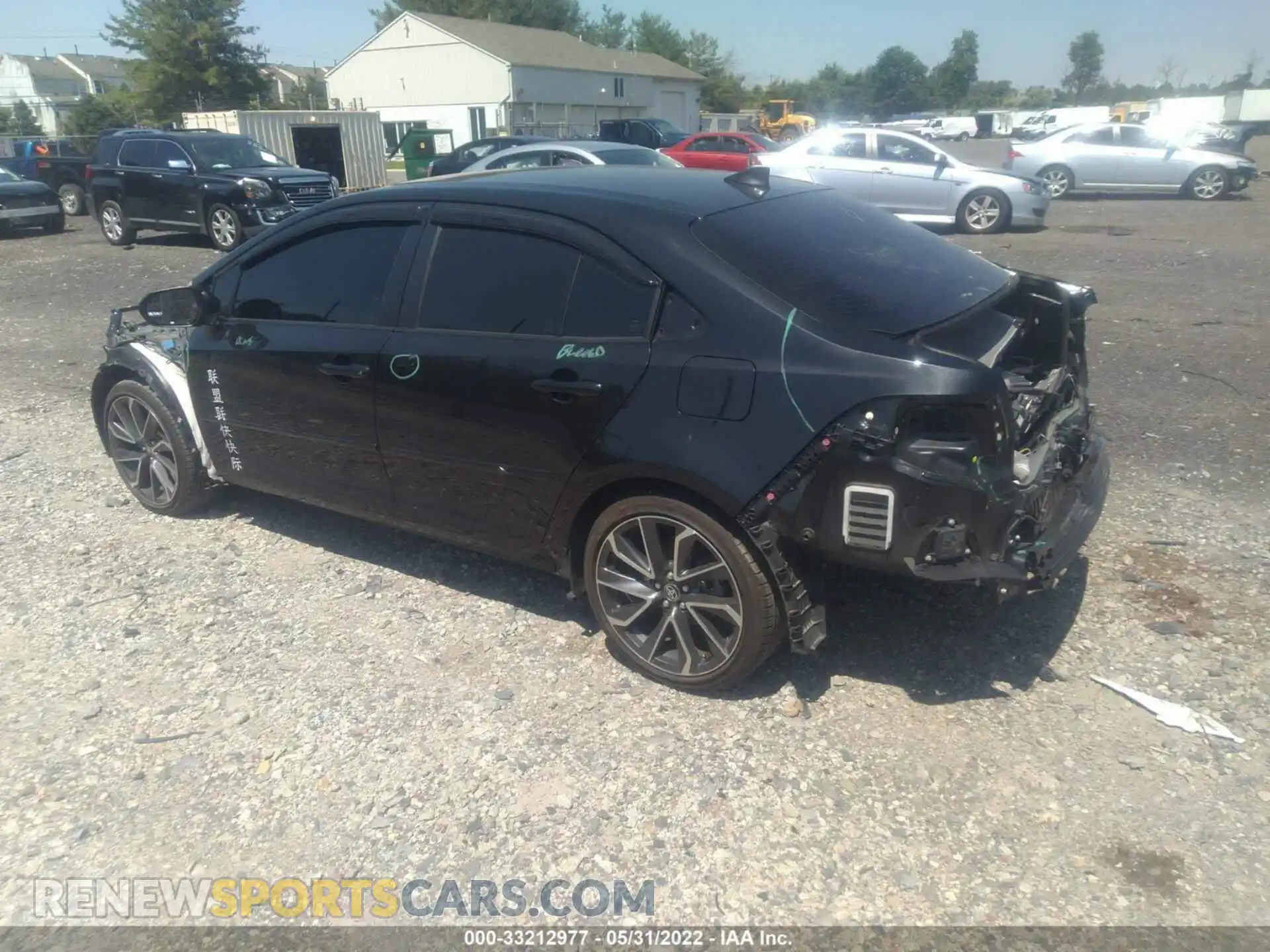 3 Photograph of a damaged car JTDP4MCE4MJ058288 TOYOTA COROLLA 2021