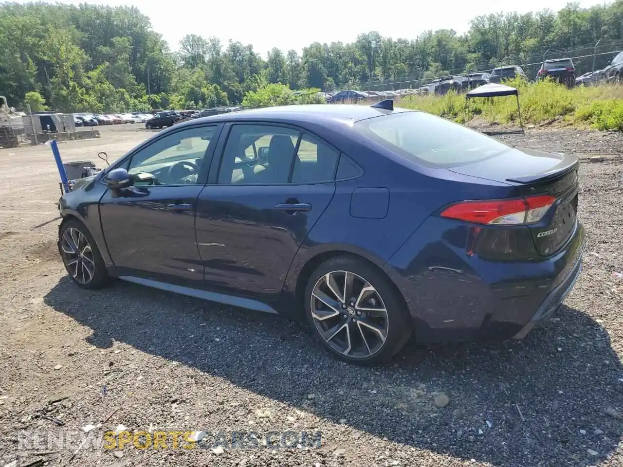 2 Photograph of a damaged car JTDP4MCE5MJ067744 TOYOTA COROLLA 2021