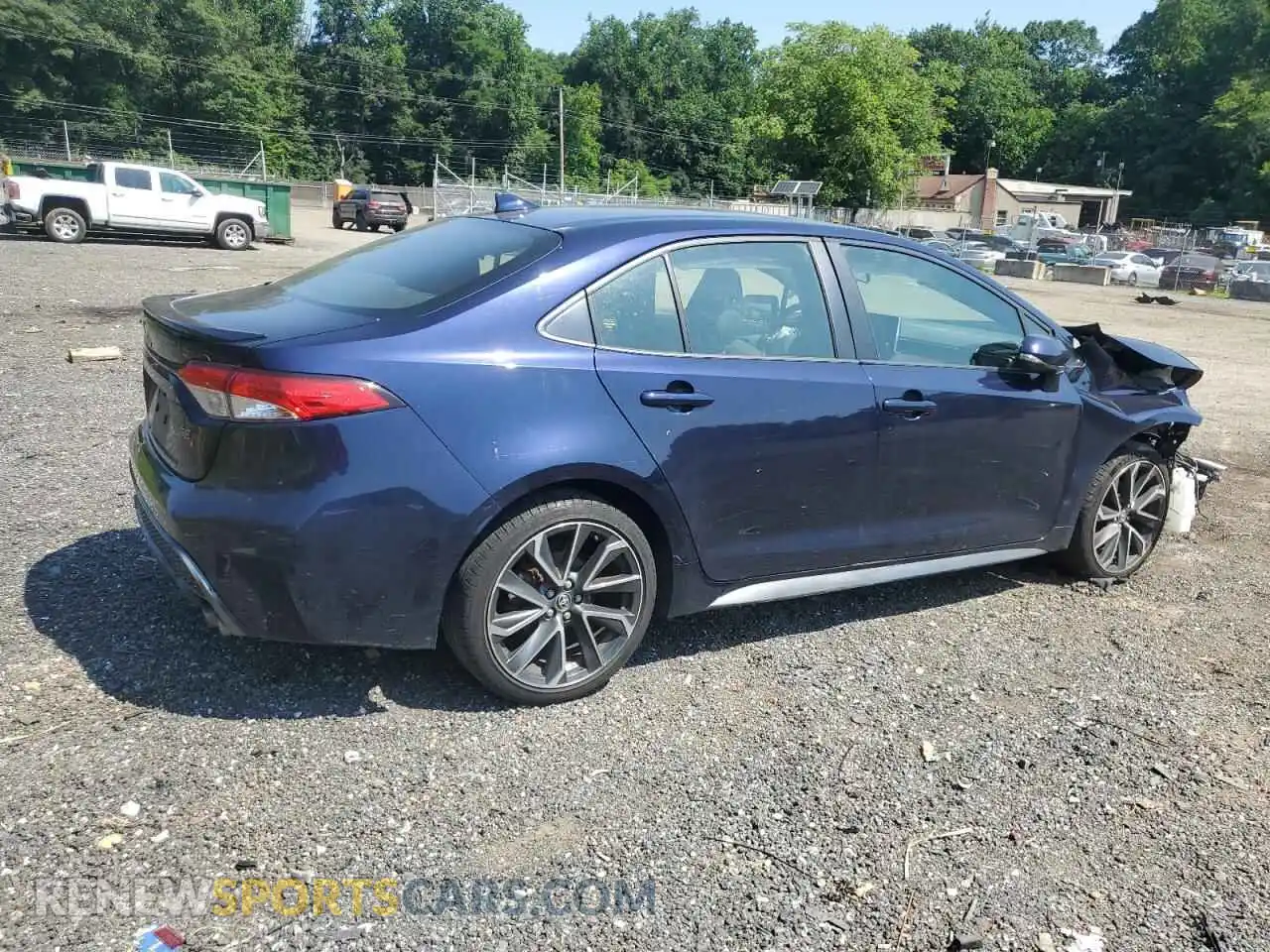 3 Photograph of a damaged car JTDP4MCE5MJ067744 TOYOTA COROLLA 2021