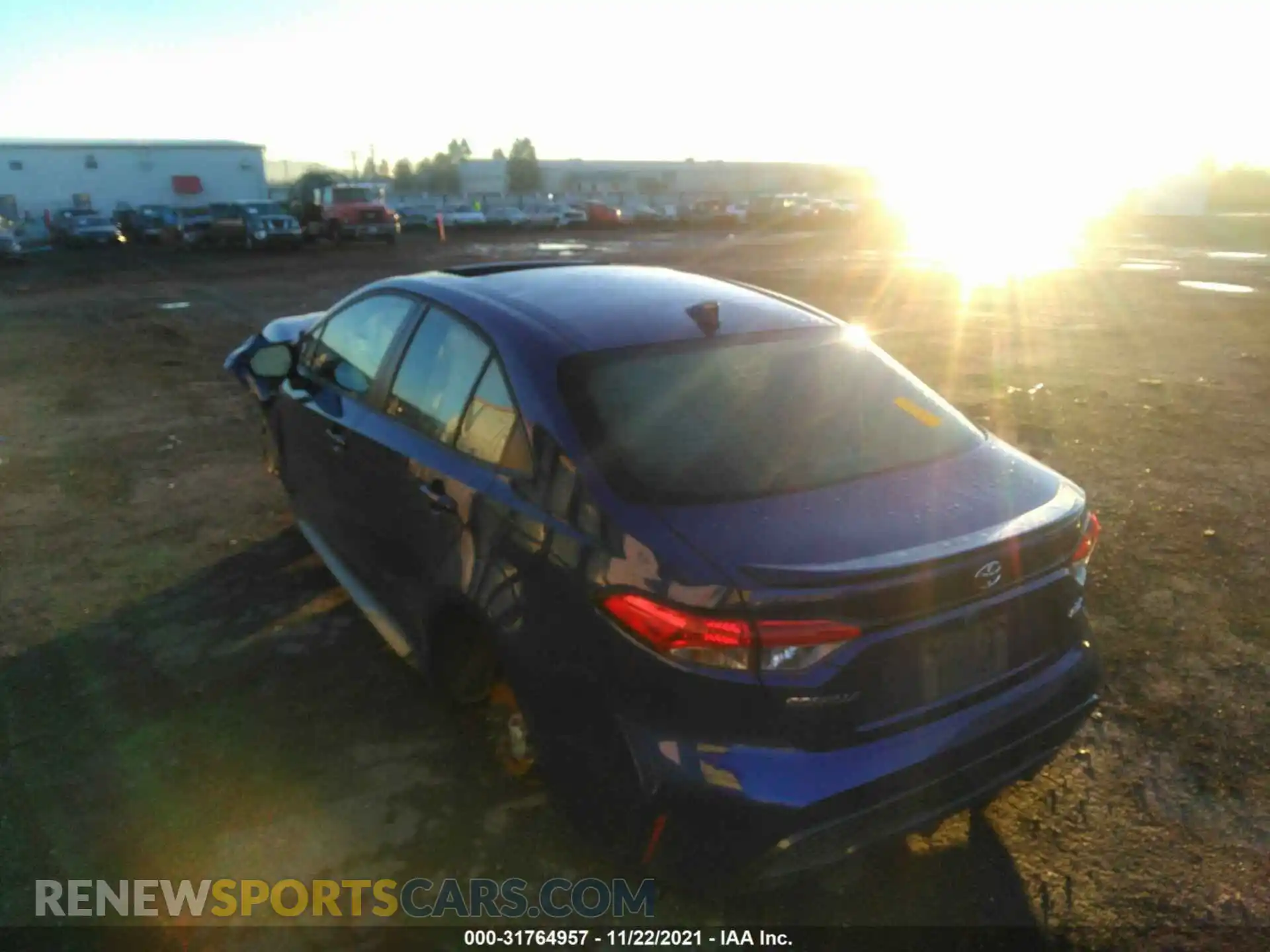 3 Photograph of a damaged car JTDP4MCE5MJ078615 TOYOTA COROLLA 2021
