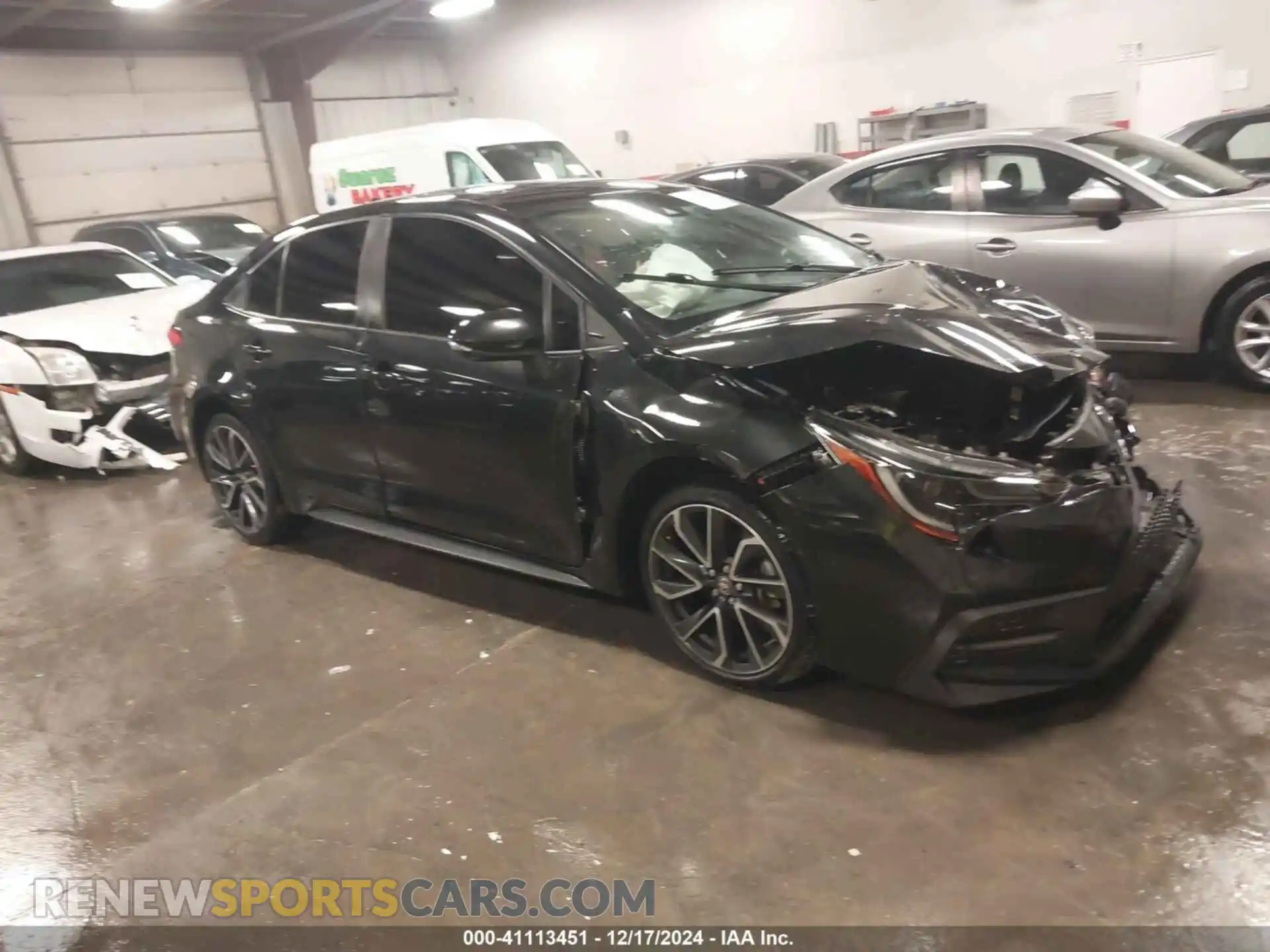 1 fotografías del automóvil dañado JTDP4MCE6MJ058227 TOYOTA COROLLA 2021
