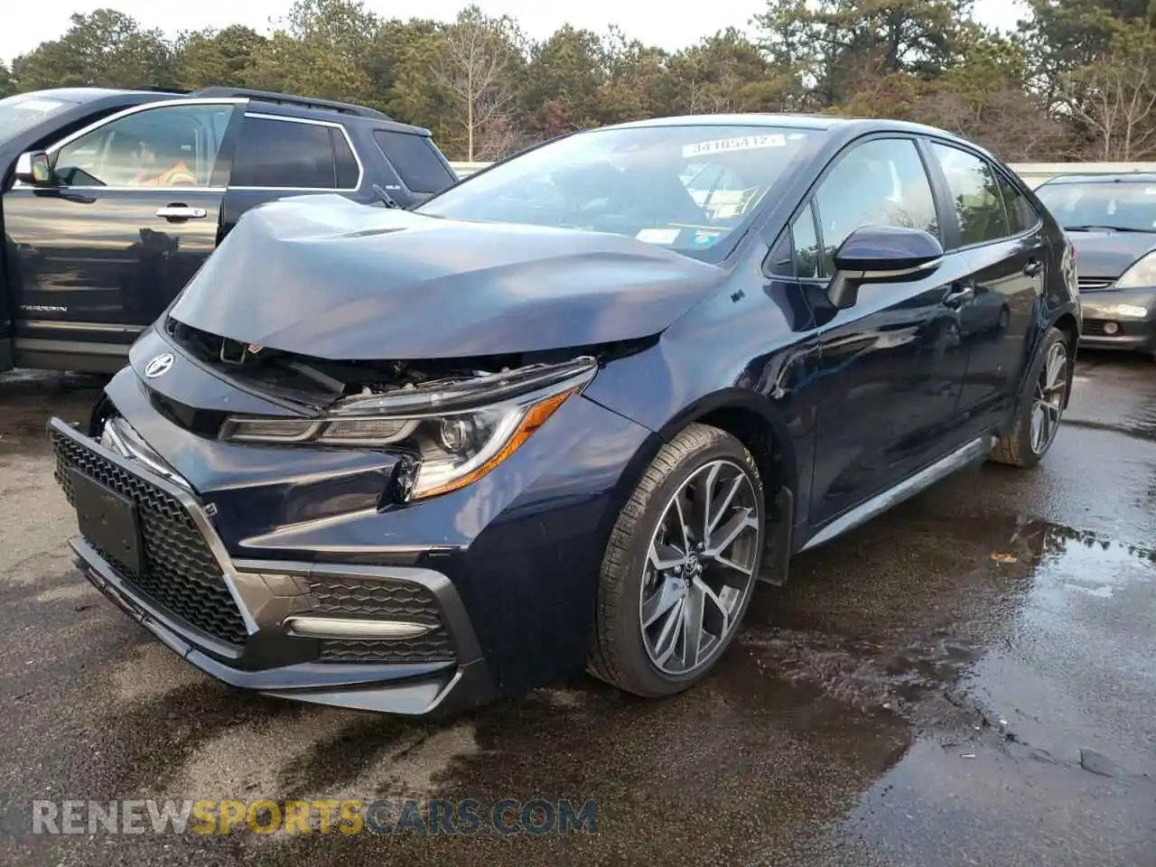 2 Photograph of a damaged car JTDP4MCE7MJ061072 TOYOTA COROLLA 2021