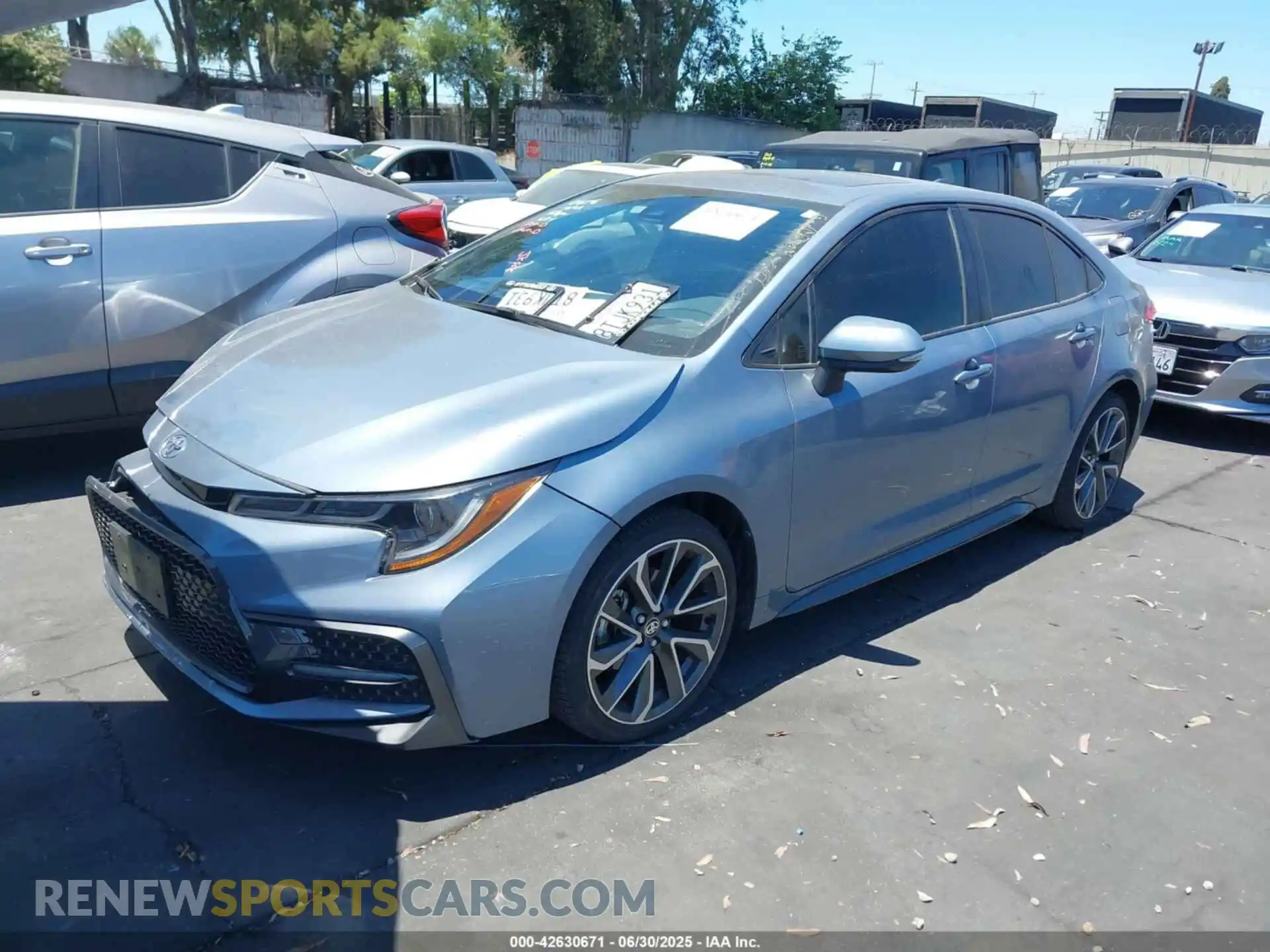 2 Photograph of a damaged car JTDP4MCE7MJ063131 TOYOTA COROLLA 2021