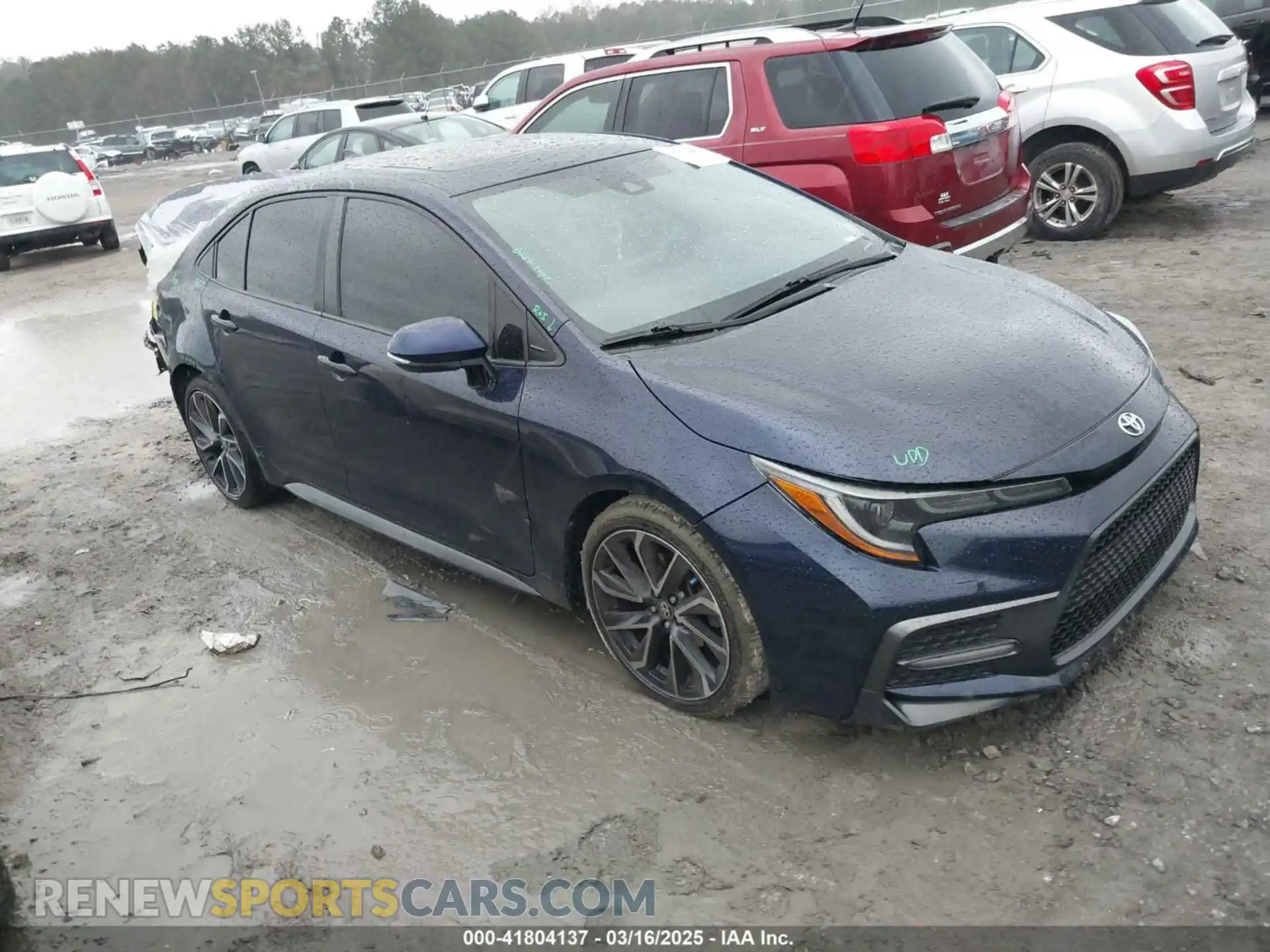 1 Photograph of a damaged car JTDP4MCE7MJ065672 TOYOTA COROLLA 2021