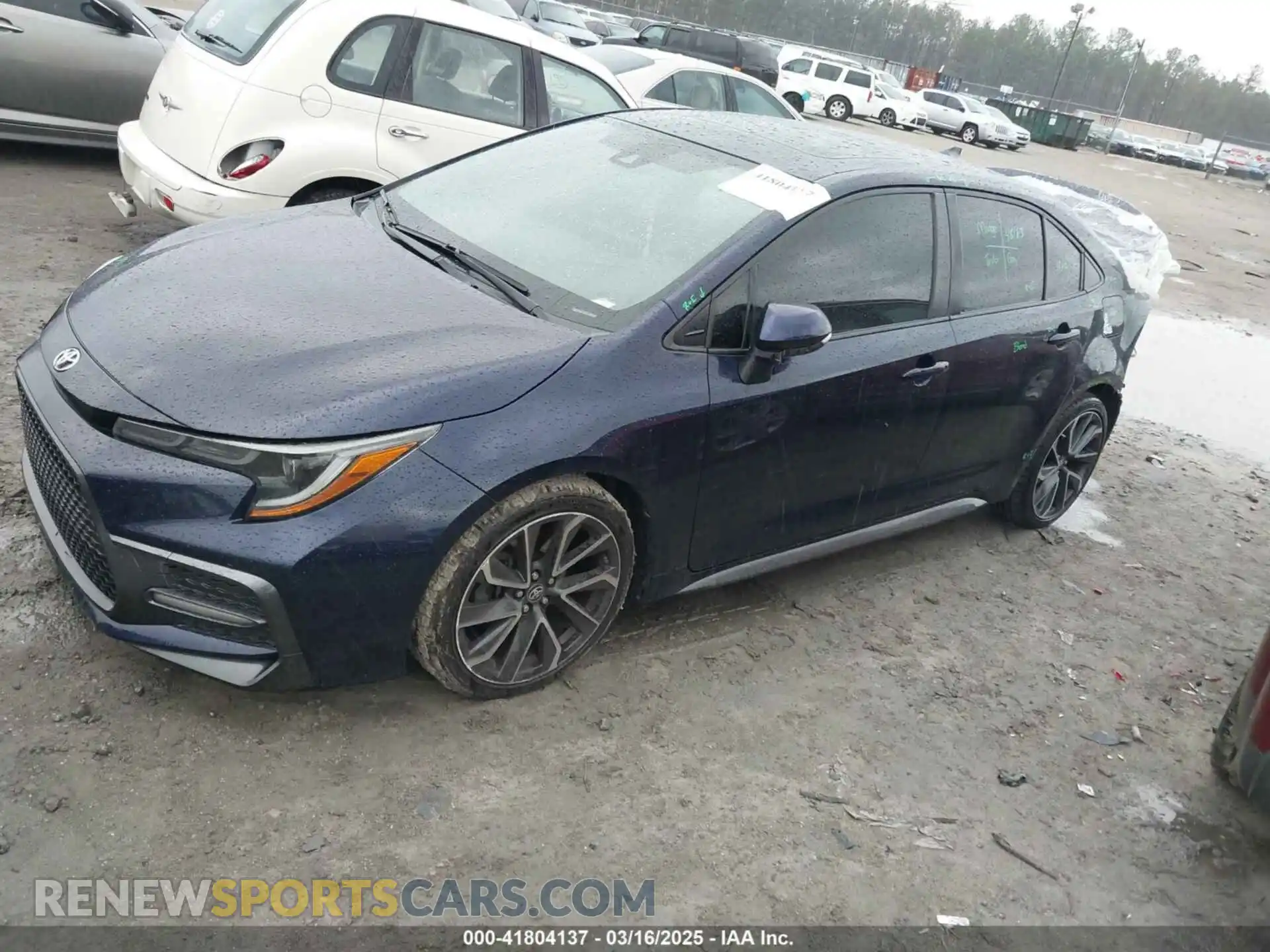 2 Photograph of a damaged car JTDP4MCE7MJ065672 TOYOTA COROLLA 2021