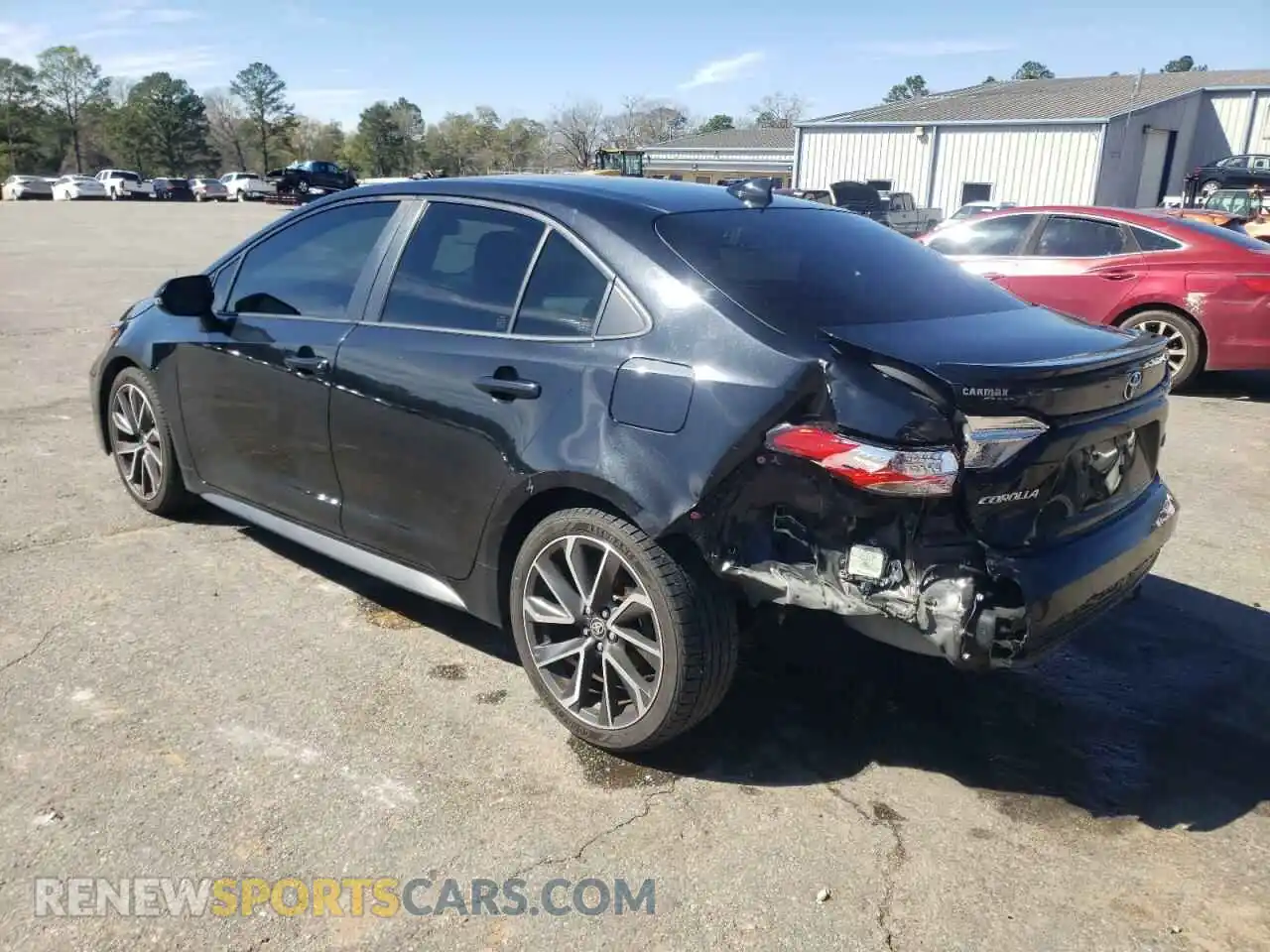2 Photograph of a damaged car JTDP4MCE9MJ071411 TOYOTA COROLLA 2021