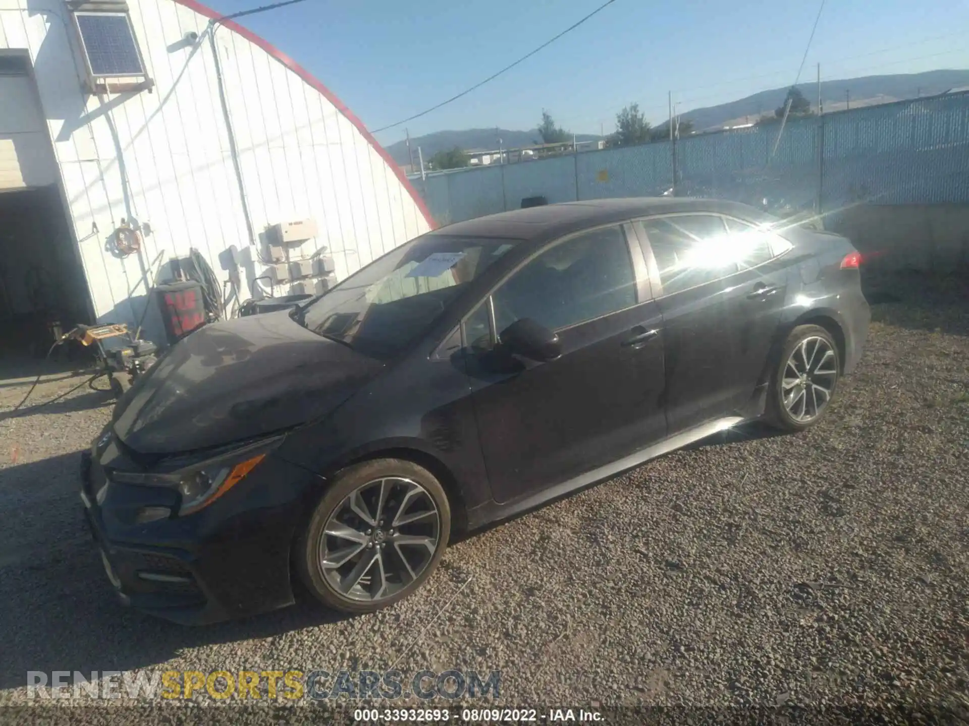 2 Photograph of a damaged car JTDP4MCE9MJ073286 TOYOTA COROLLA 2021