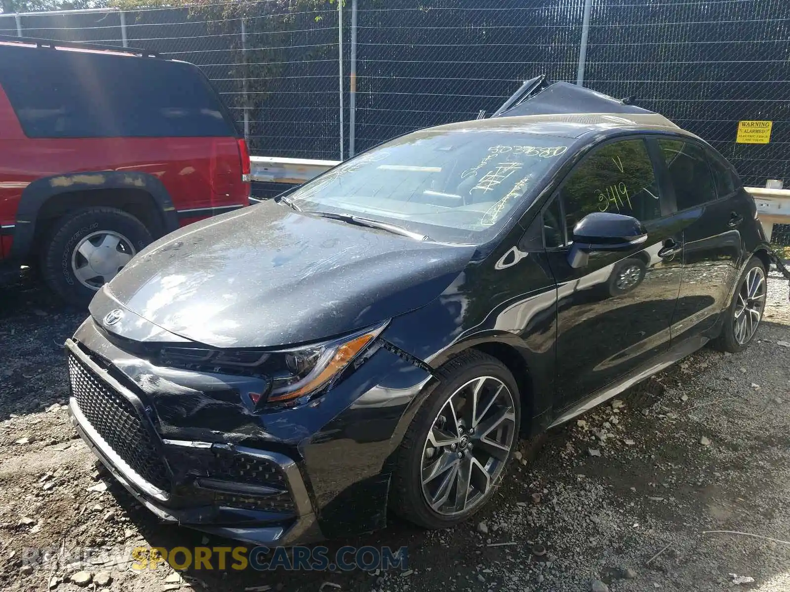 2 Photograph of a damaged car JTDS4MCE0MJ054300 TOYOTA COROLLA 2021