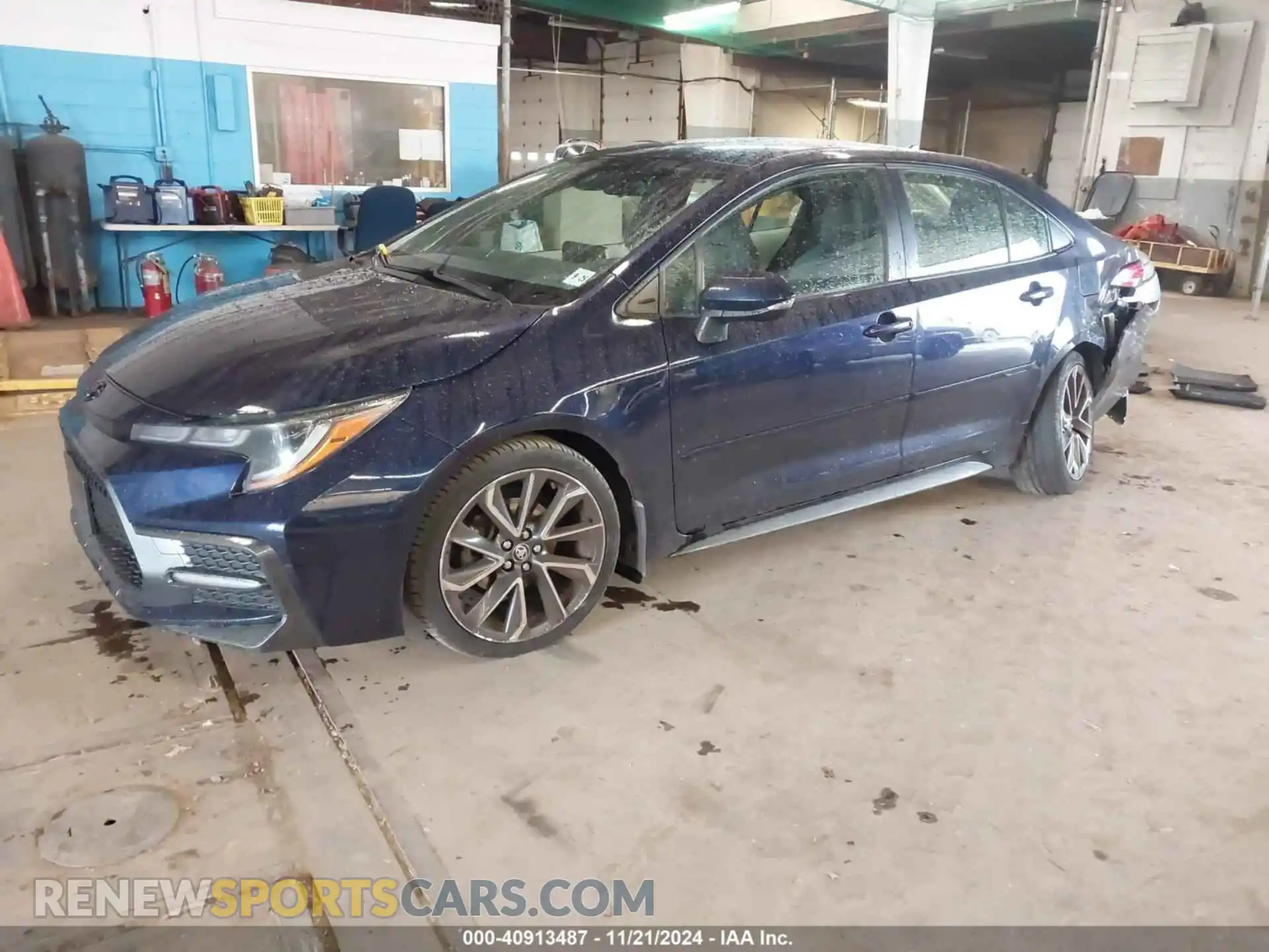 2 Photograph of a damaged car JTDS4MCE0MJ057844 TOYOTA COROLLA 2021