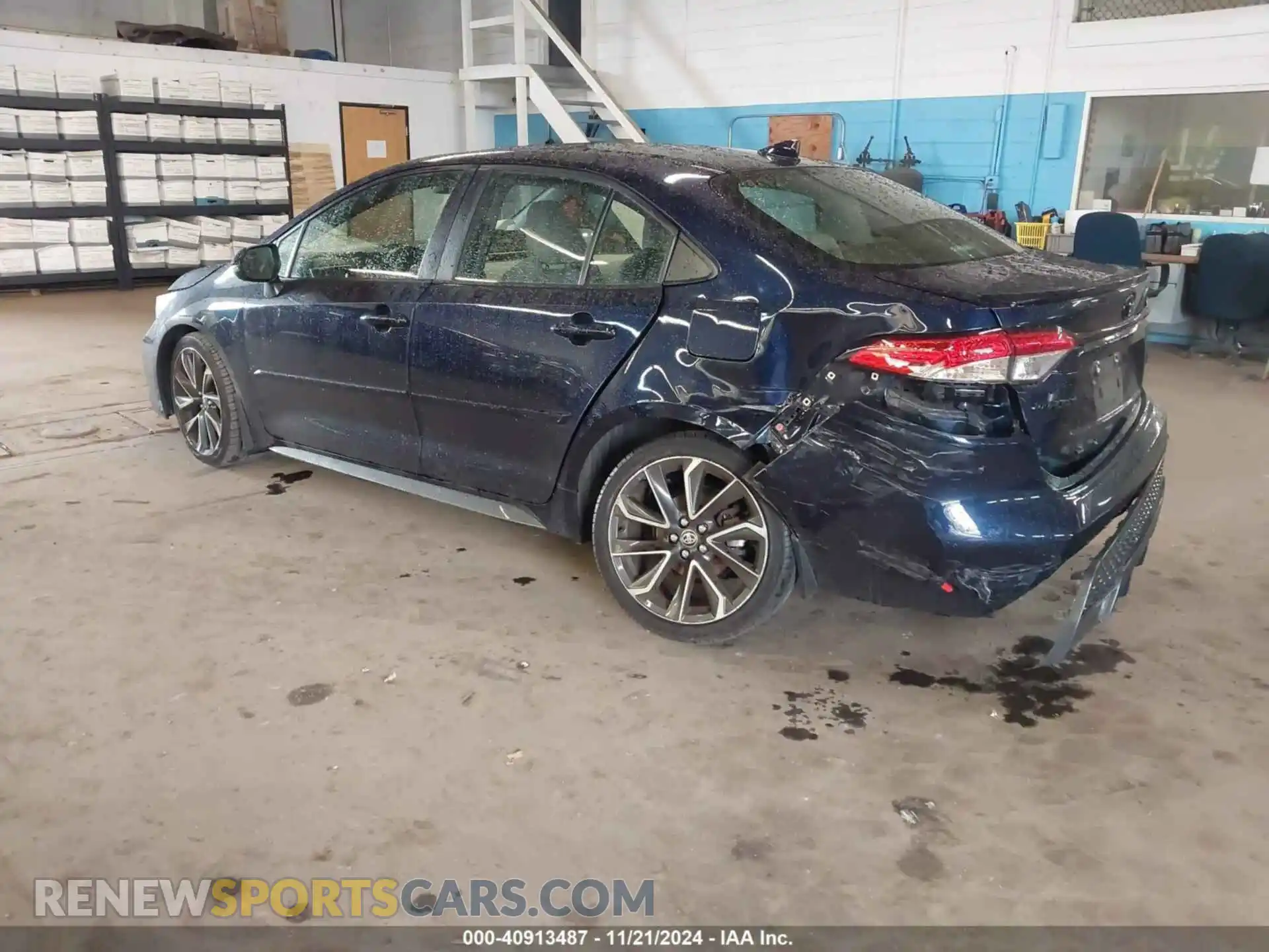 3 Photograph of a damaged car JTDS4MCE0MJ057844 TOYOTA COROLLA 2021