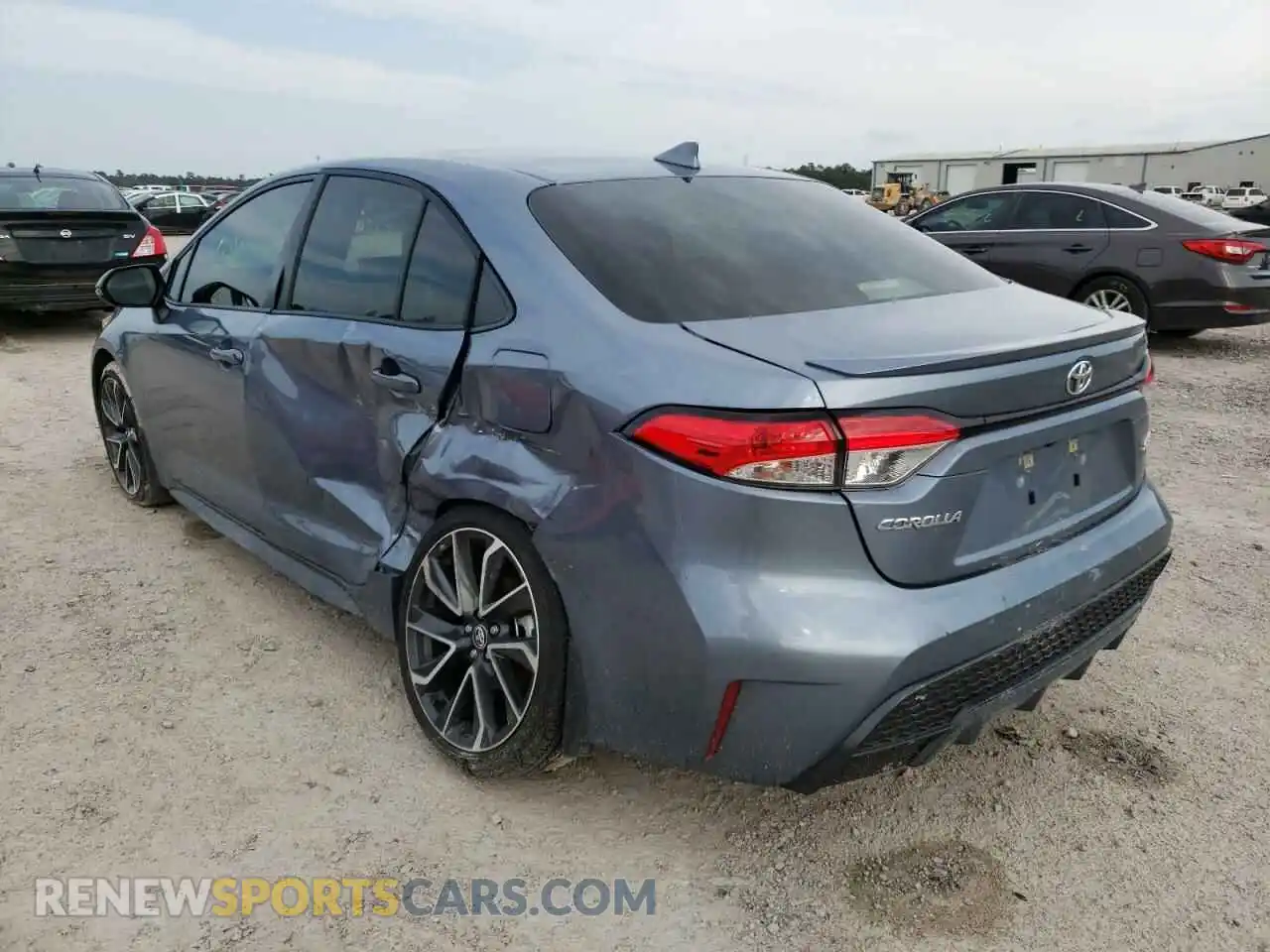3 Photograph of a damaged car JTDS4MCE0MJ063644 TOYOTA COROLLA 2021