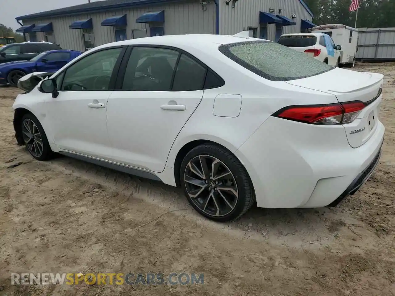 2 Photograph of a damaged car JTDS4MCE0MJ066429 TOYOTA COROLLA 2021
