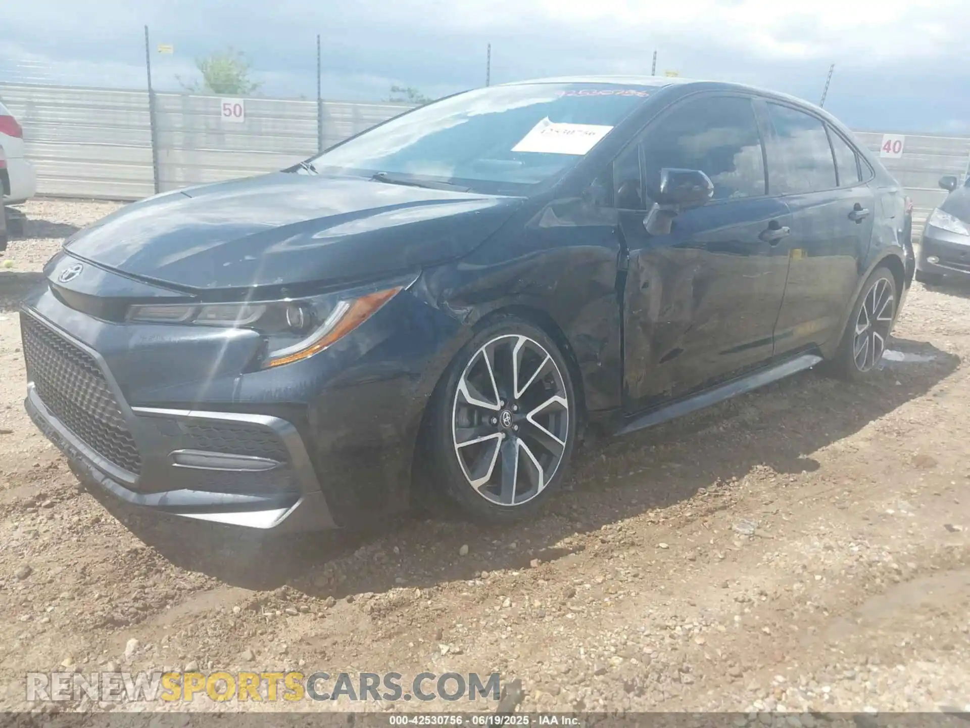 2 Photograph of a damaged car JTDS4MCE0MJ071324 TOYOTA COROLLA 2021