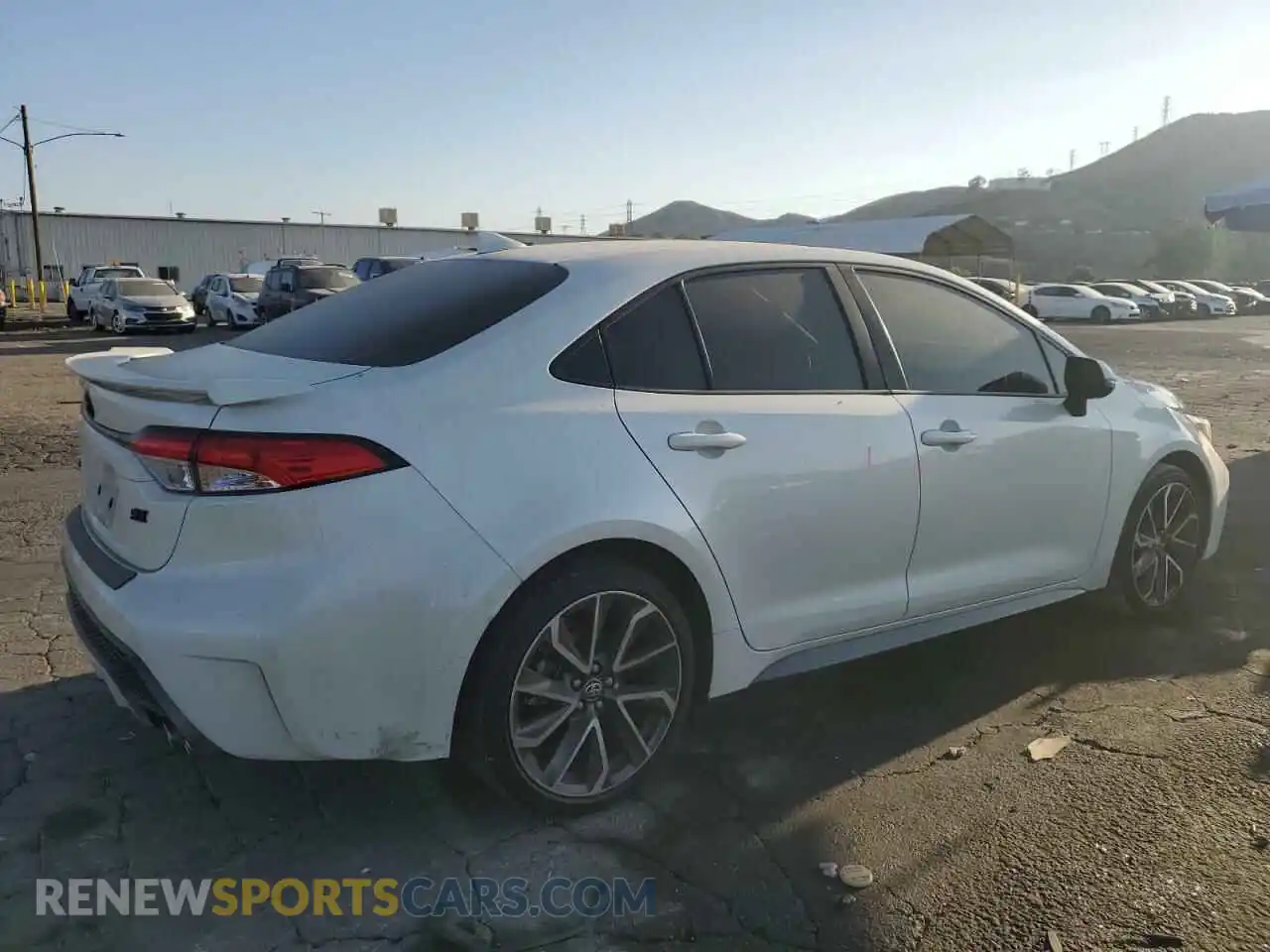 3 Photograph of a damaged car JTDS4MCE0MJ075891 TOYOTA COROLLA 2021