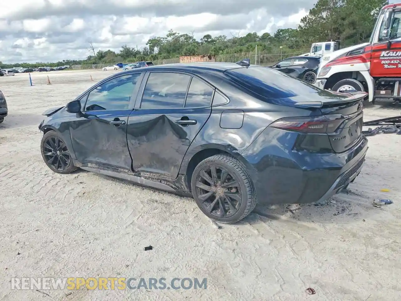 2 Photograph of a damaged car JTDS4MCE0MJ078001 TOYOTA COROLLA 2021