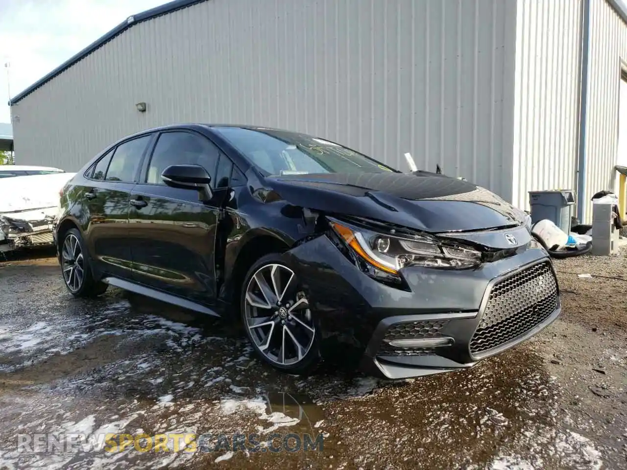 1 Photograph of a damaged car JTDS4MCE0MJ079729 TOYOTA COROLLA 2021