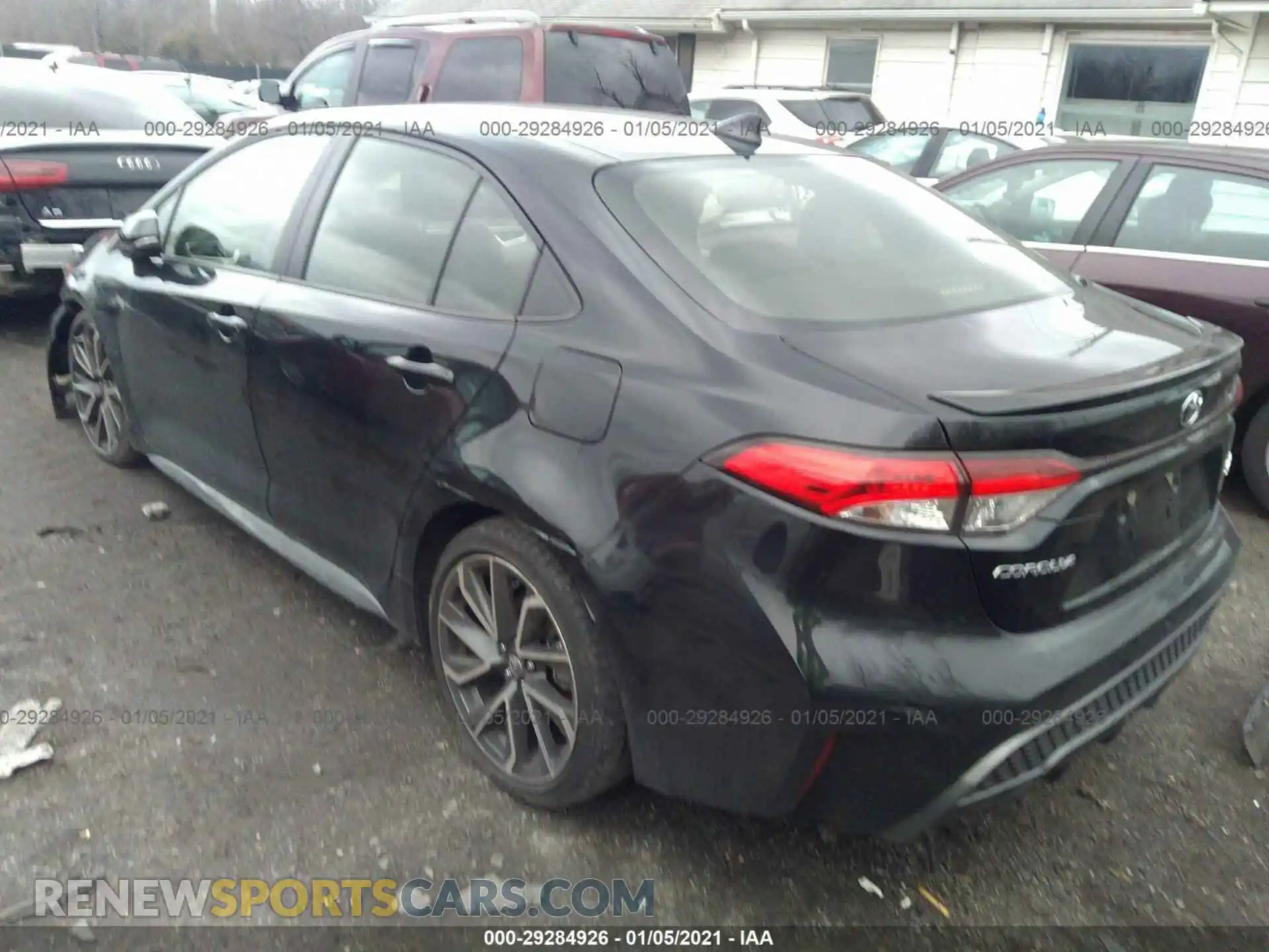 3 Photograph of a damaged car JTDS4MCE1MJ054547 TOYOTA COROLLA 2021