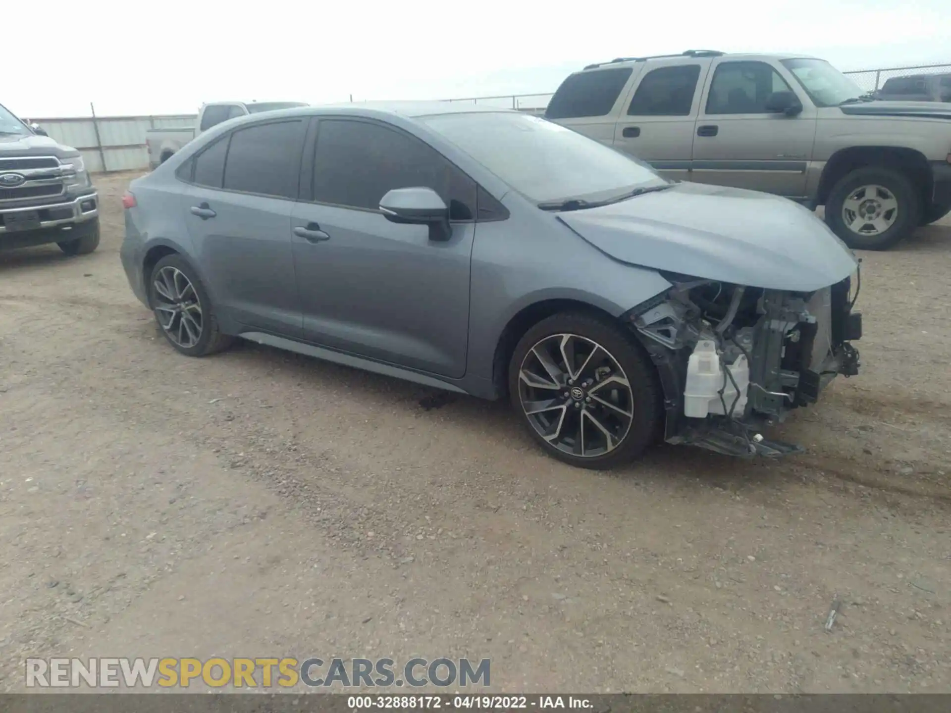 1 fotografías del automóvil dañado JTDS4MCE1MJ055567 TOYOTA COROLLA 2021