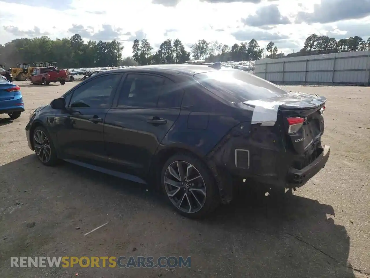2 Photograph of a damaged car JTDS4MCE1MJ056587 TOYOTA COROLLA 2021