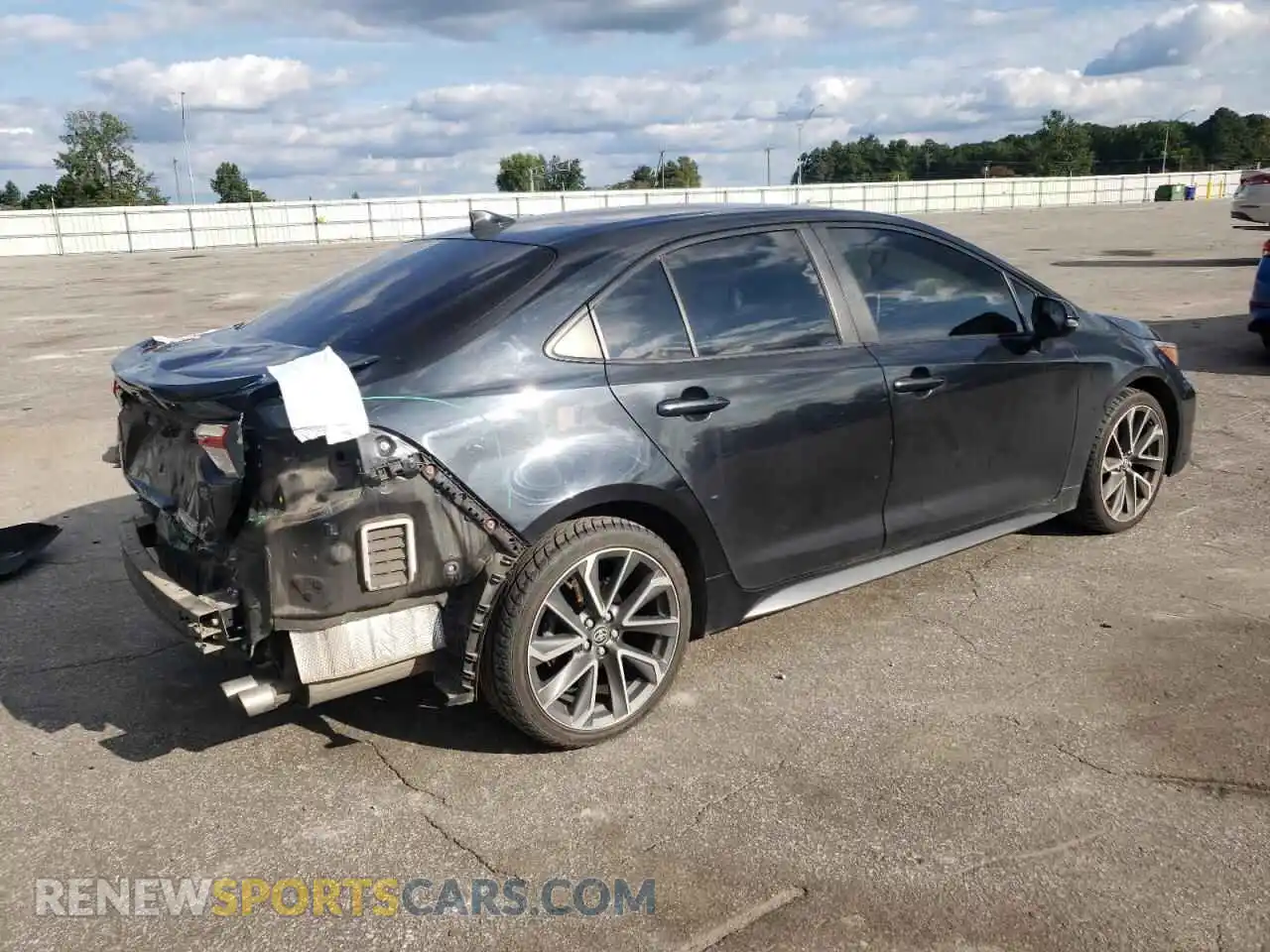 3 Photograph of a damaged car JTDS4MCE1MJ056587 TOYOTA COROLLA 2021