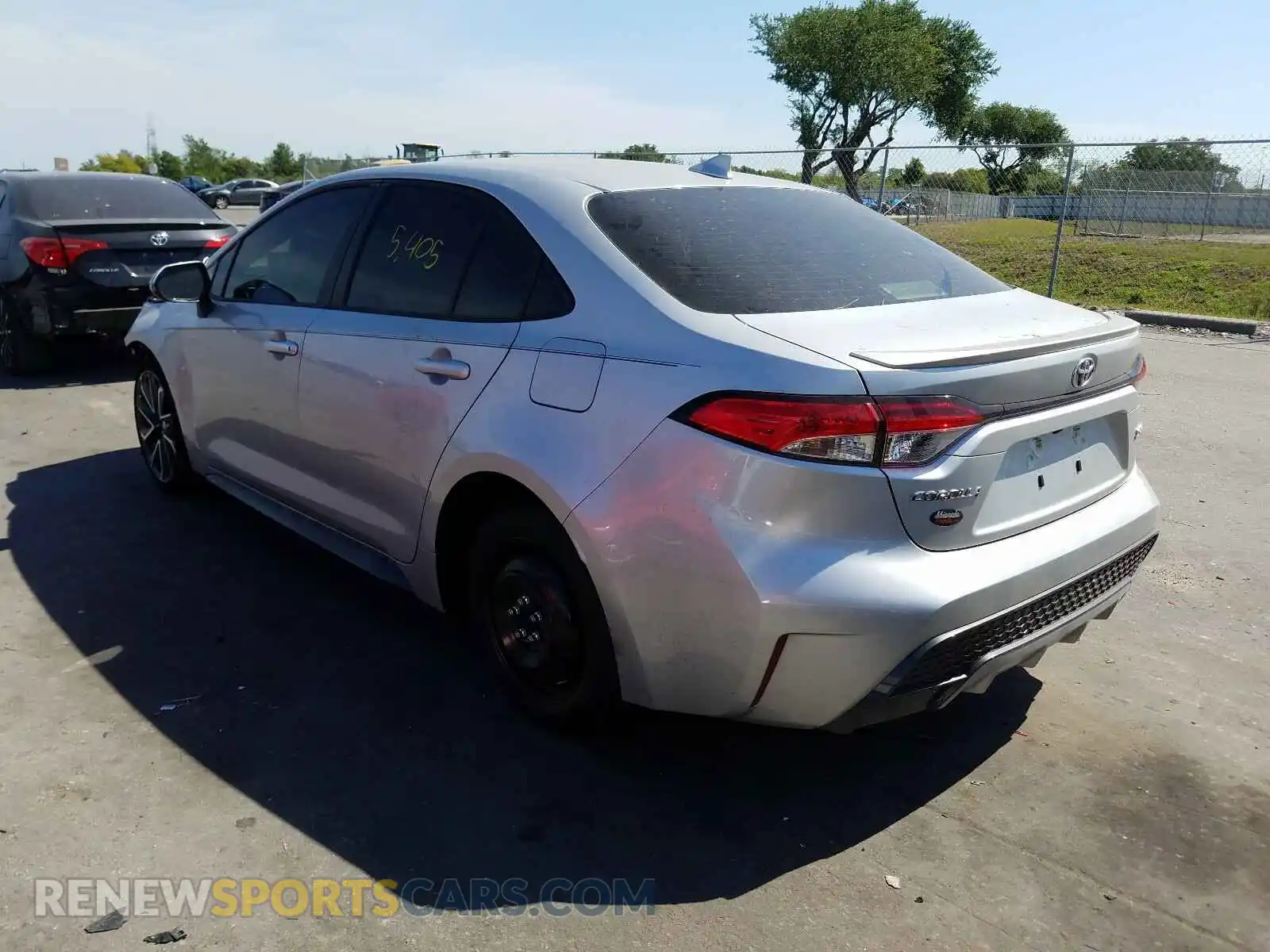 3 Photograph of a damaged car JTDS4MCE1MJ060168 TOYOTA COROLLA 2021