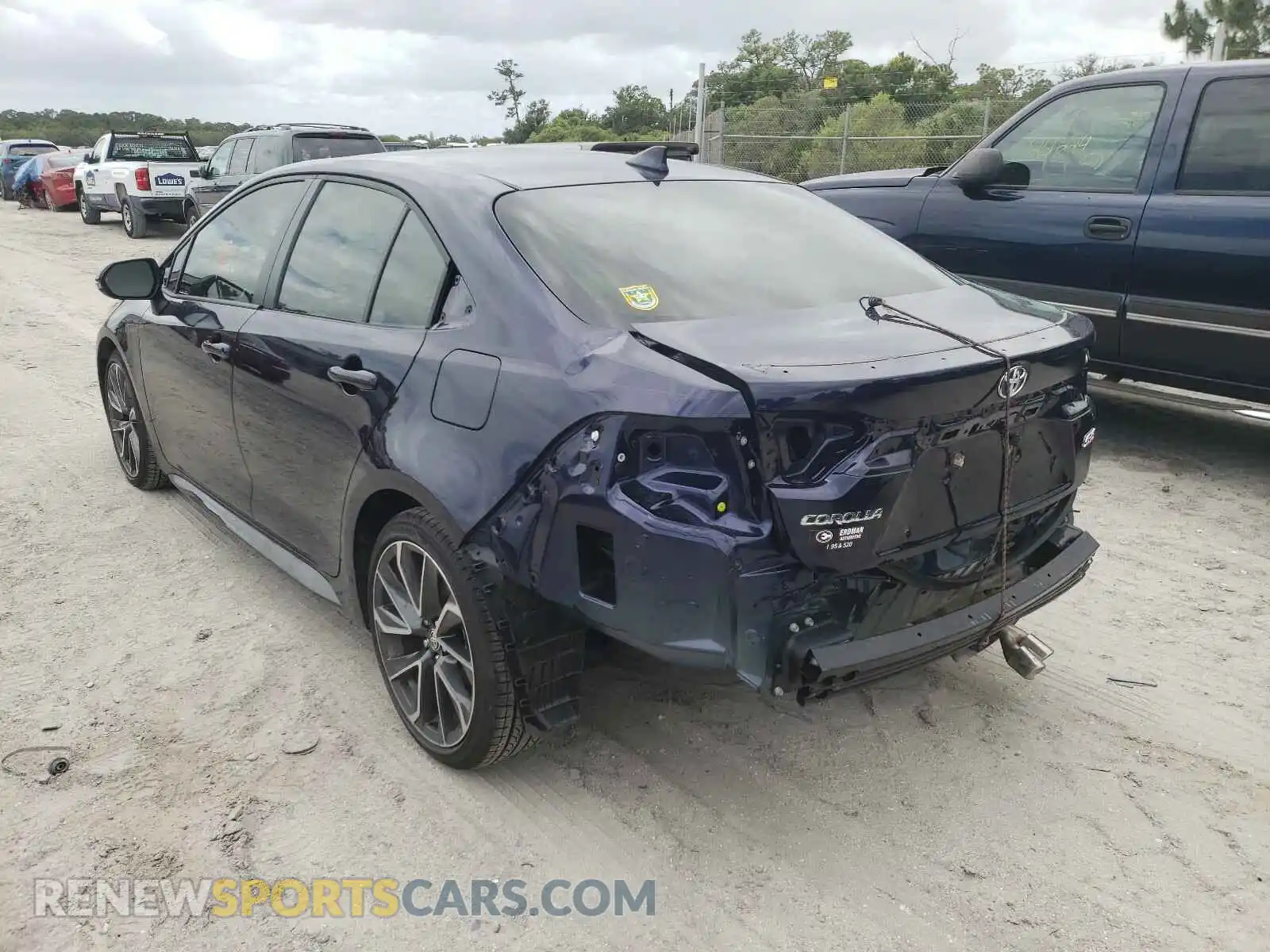 3 Photograph of a damaged car JTDS4MCE1MJ067816 TOYOTA COROLLA 2021