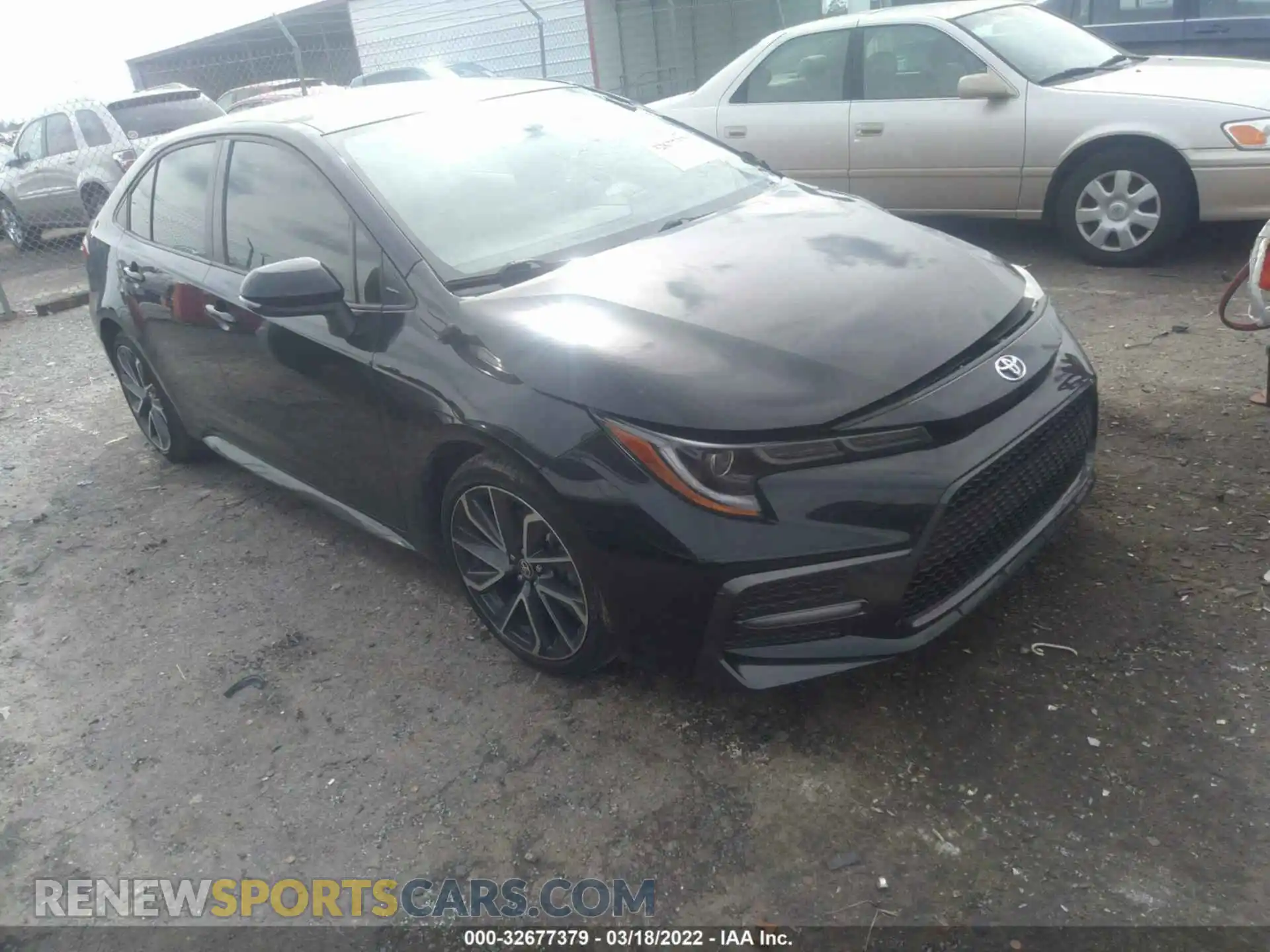 1 fotografías del automóvil dañado JTDS4MCE2MJ054136 TOYOTA COROLLA 2021