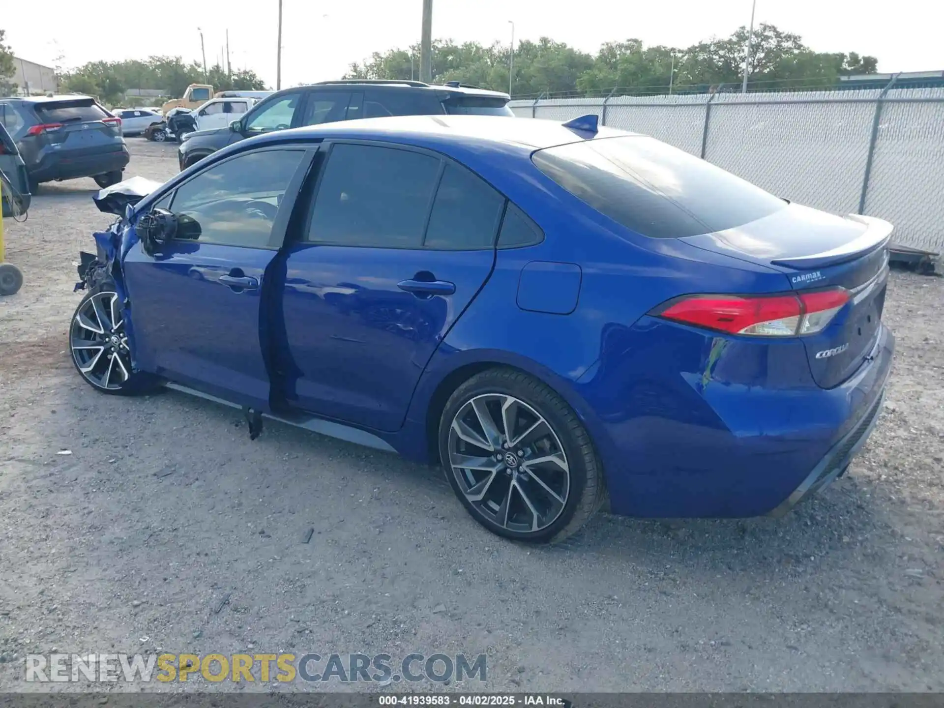 3 Photograph of a damaged car JTDS4MCE2MJ058591 TOYOTA COROLLA 2021