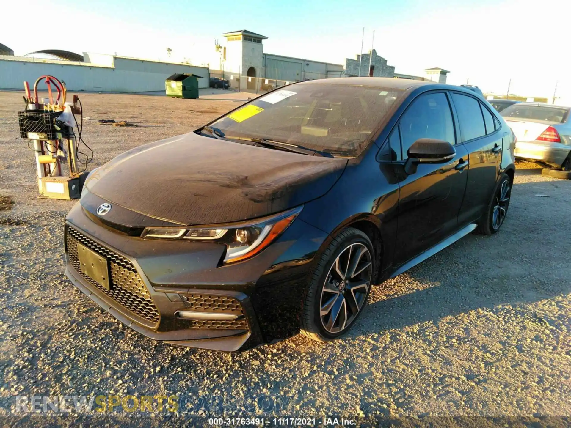 2 Photograph of a damaged car JTDS4MCE2MJ064892 TOYOTA COROLLA 2021