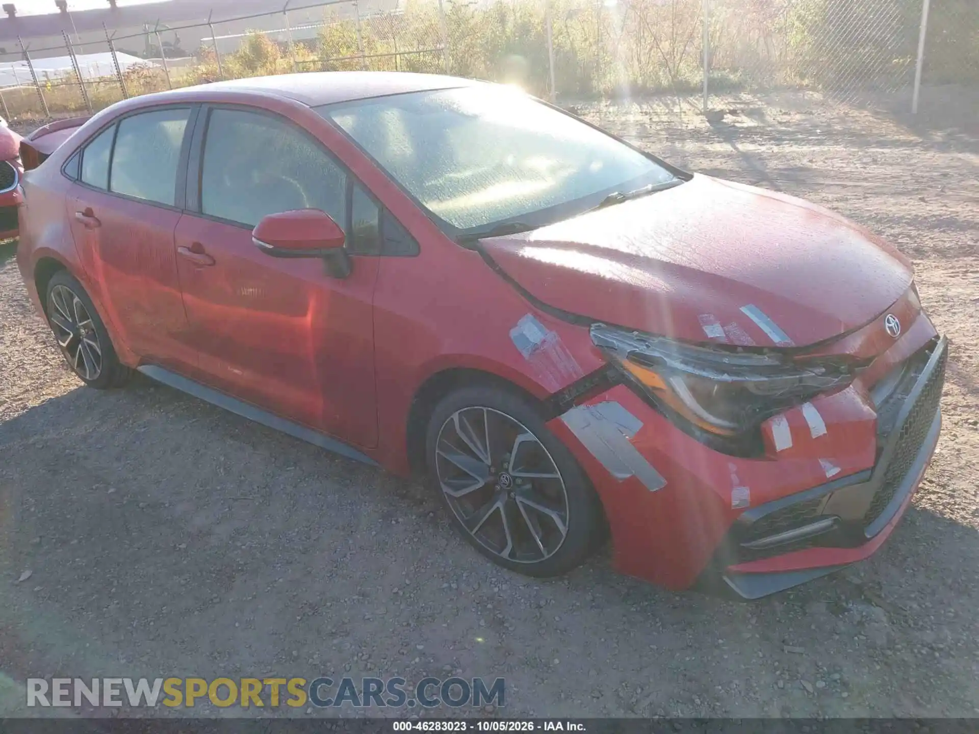 1 fotografías del automóvil dañado JTDS4MCE2MJ069770 TOYOTA COROLLA 2021