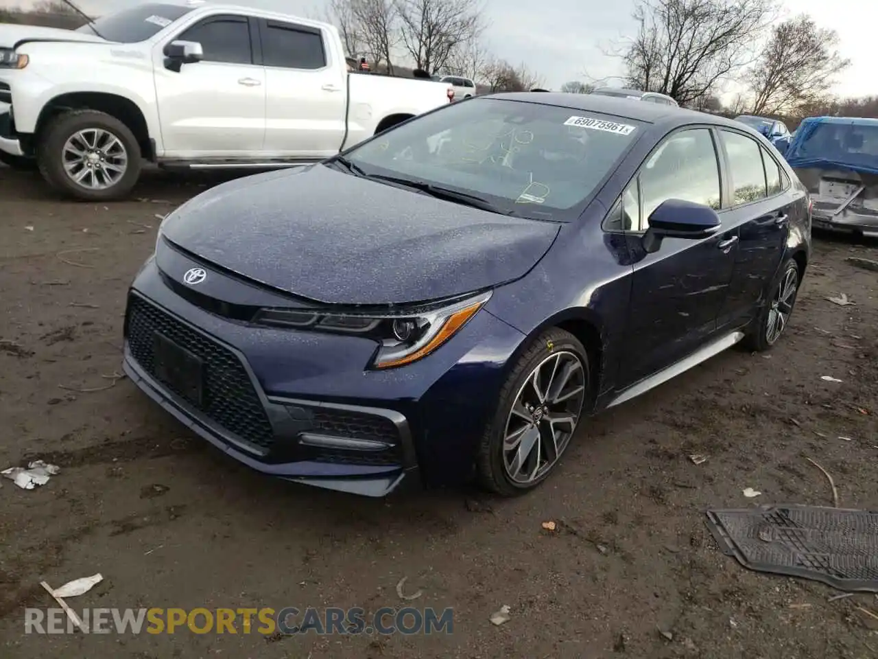 2 Photograph of a damaged car JTDS4MCE2MJ074662 TOYOTA COROLLA 2021