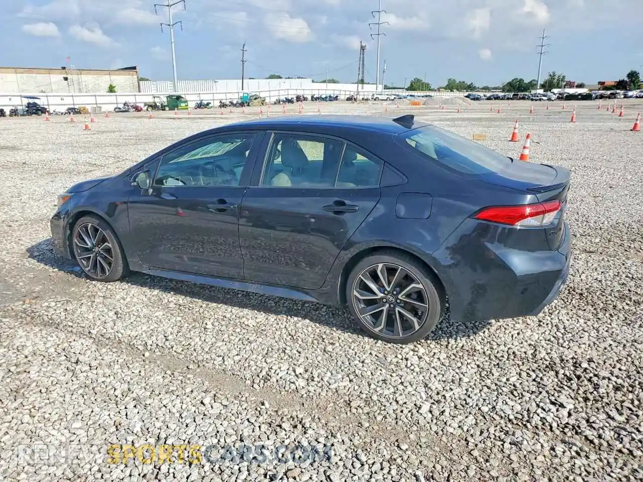 2 Photograph of a damaged car JTDS4MCE2MJ076895 TOYOTA COROLLA 2021